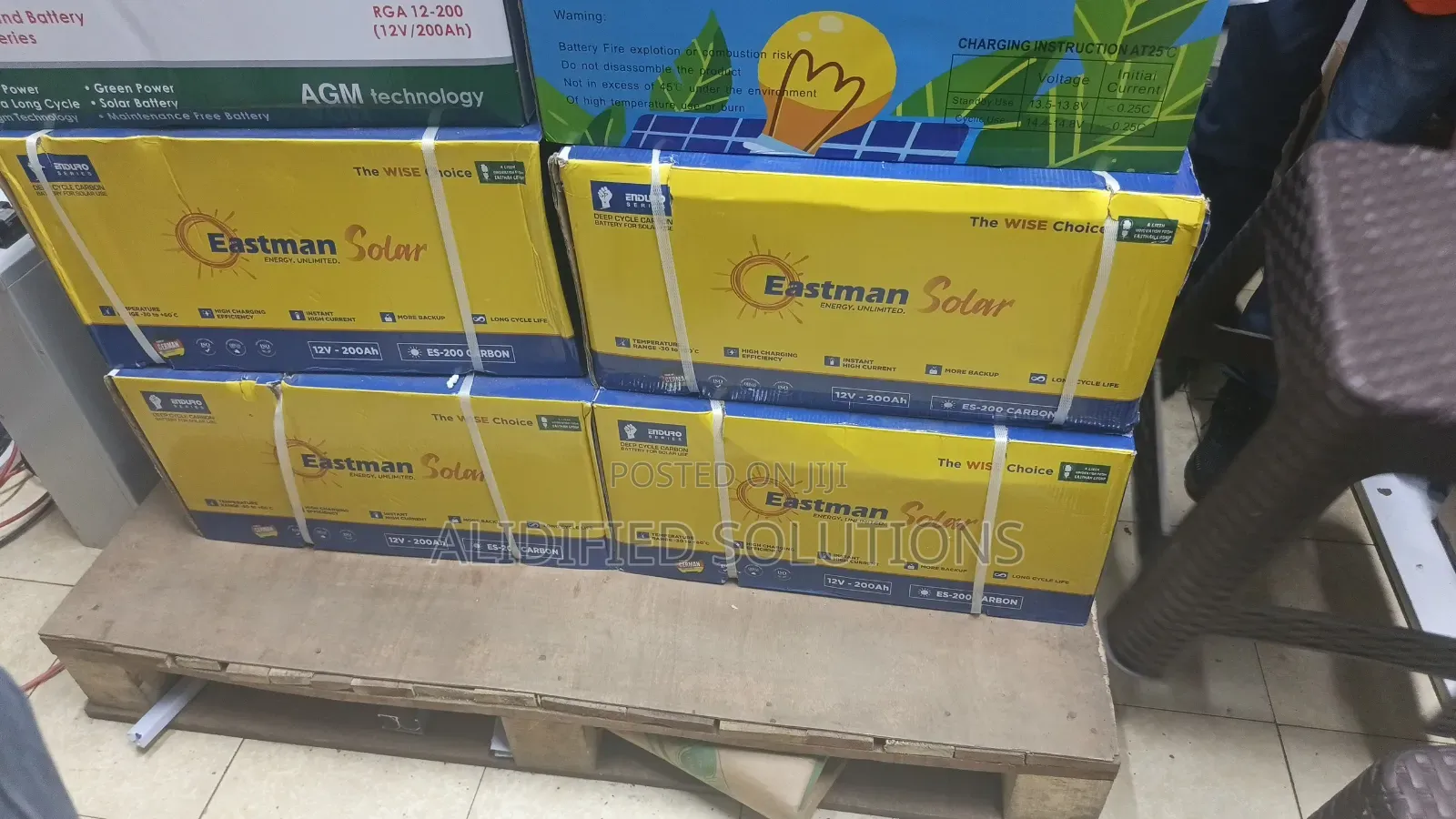 12v 200ah Eastman Carbon Battery