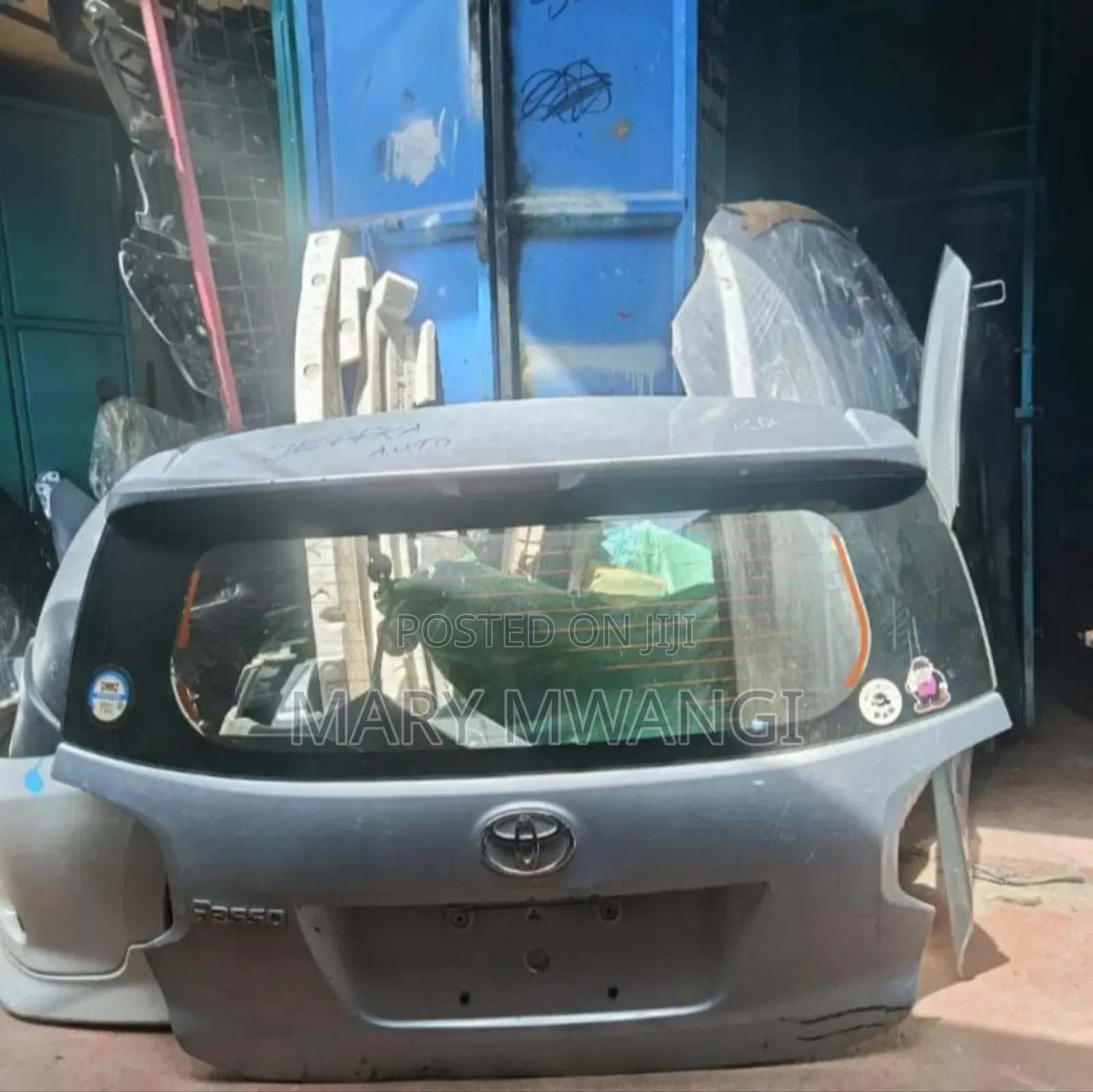 Toyota Passo 2018 Boot/Tailgate