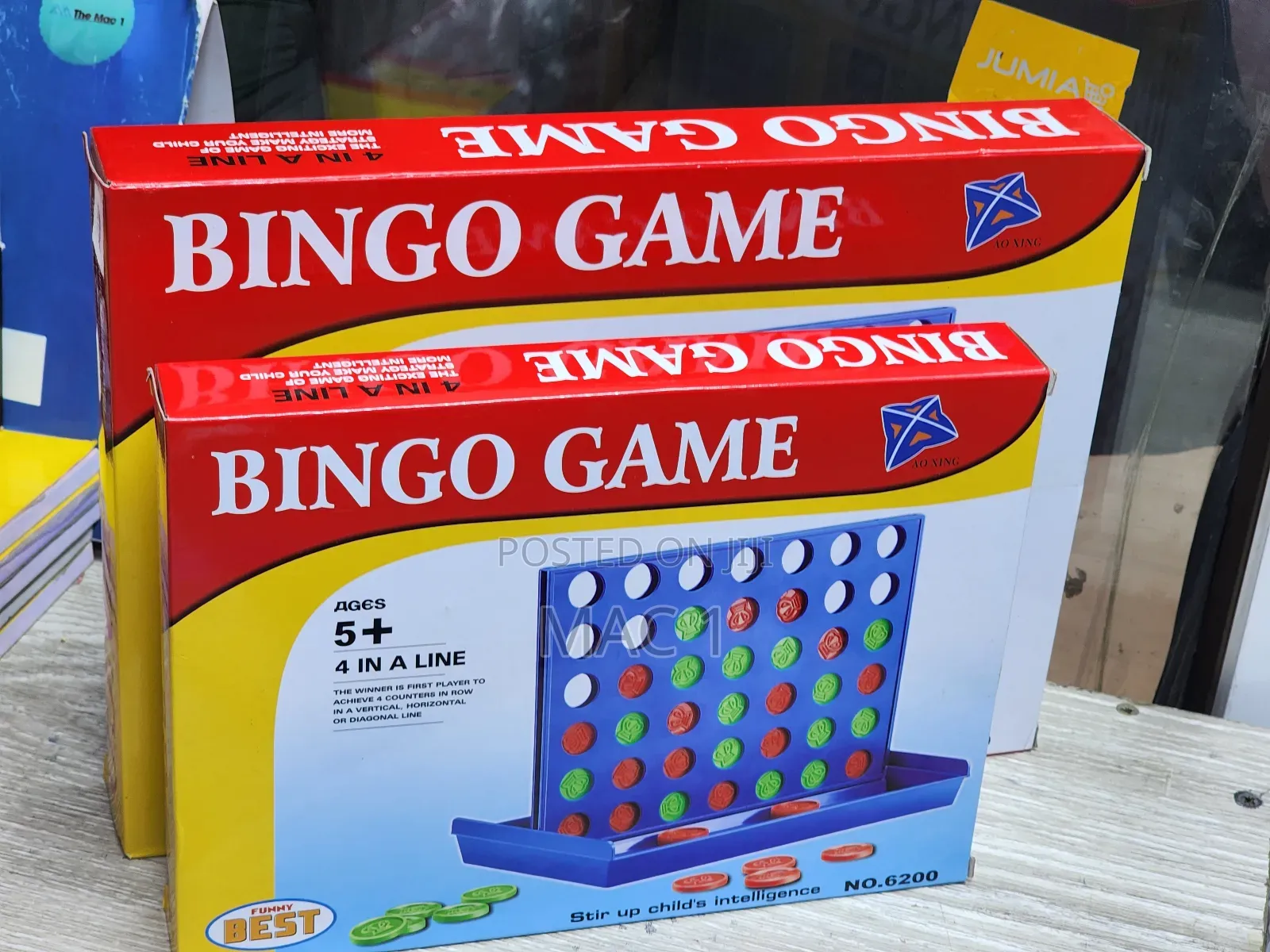 4 in a Row Game (Connect 4 Style)