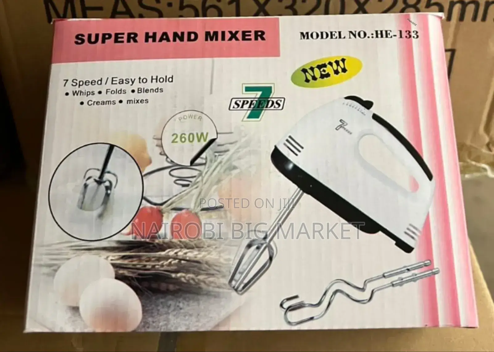 7 Speed Super Handmixer