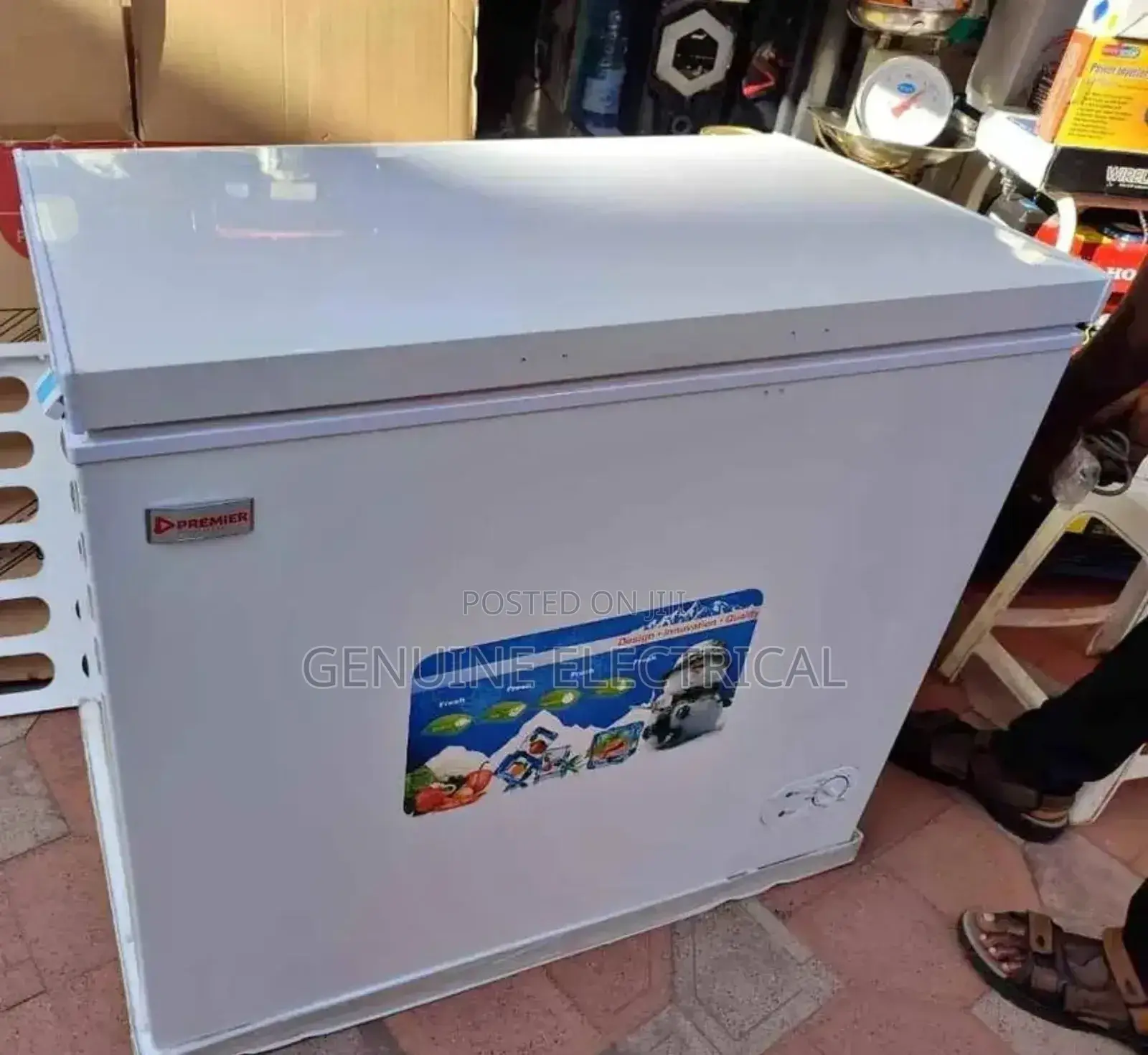 Premier 200l Chest Freezer Low Energy Consumption