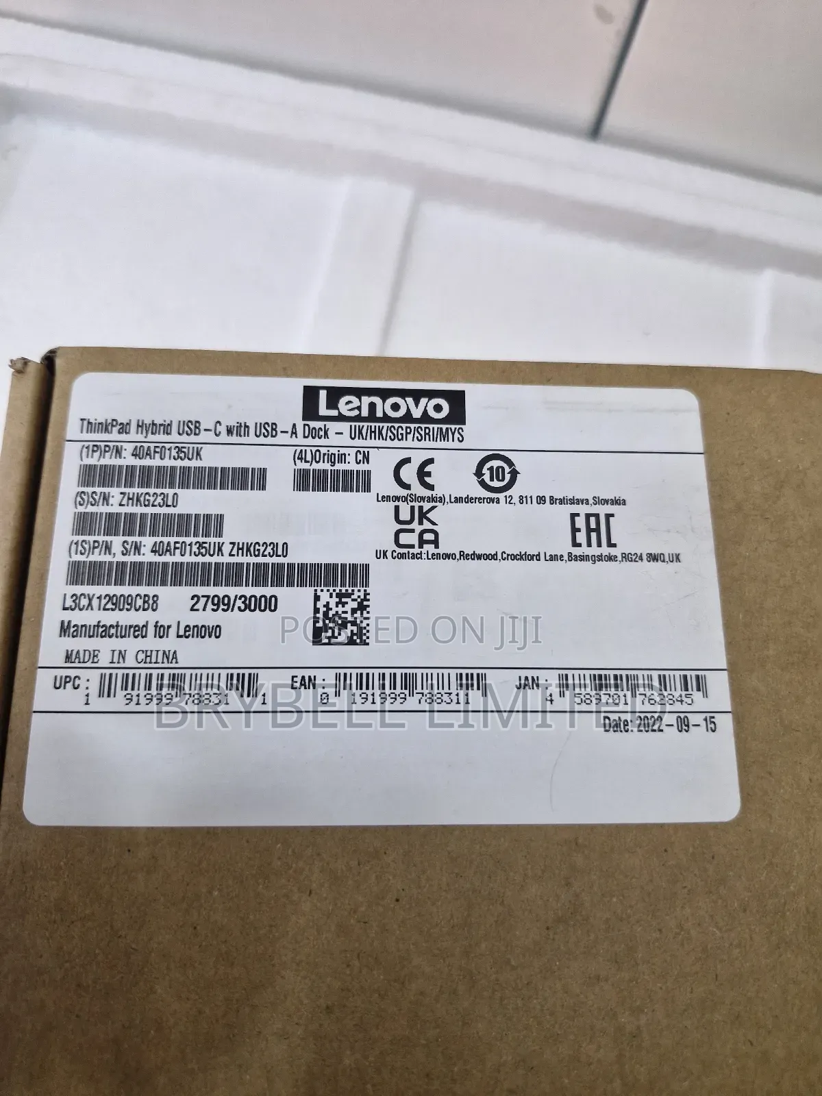 Thinkpad Hybrid Usb-C With Usb-a Dock Brand New