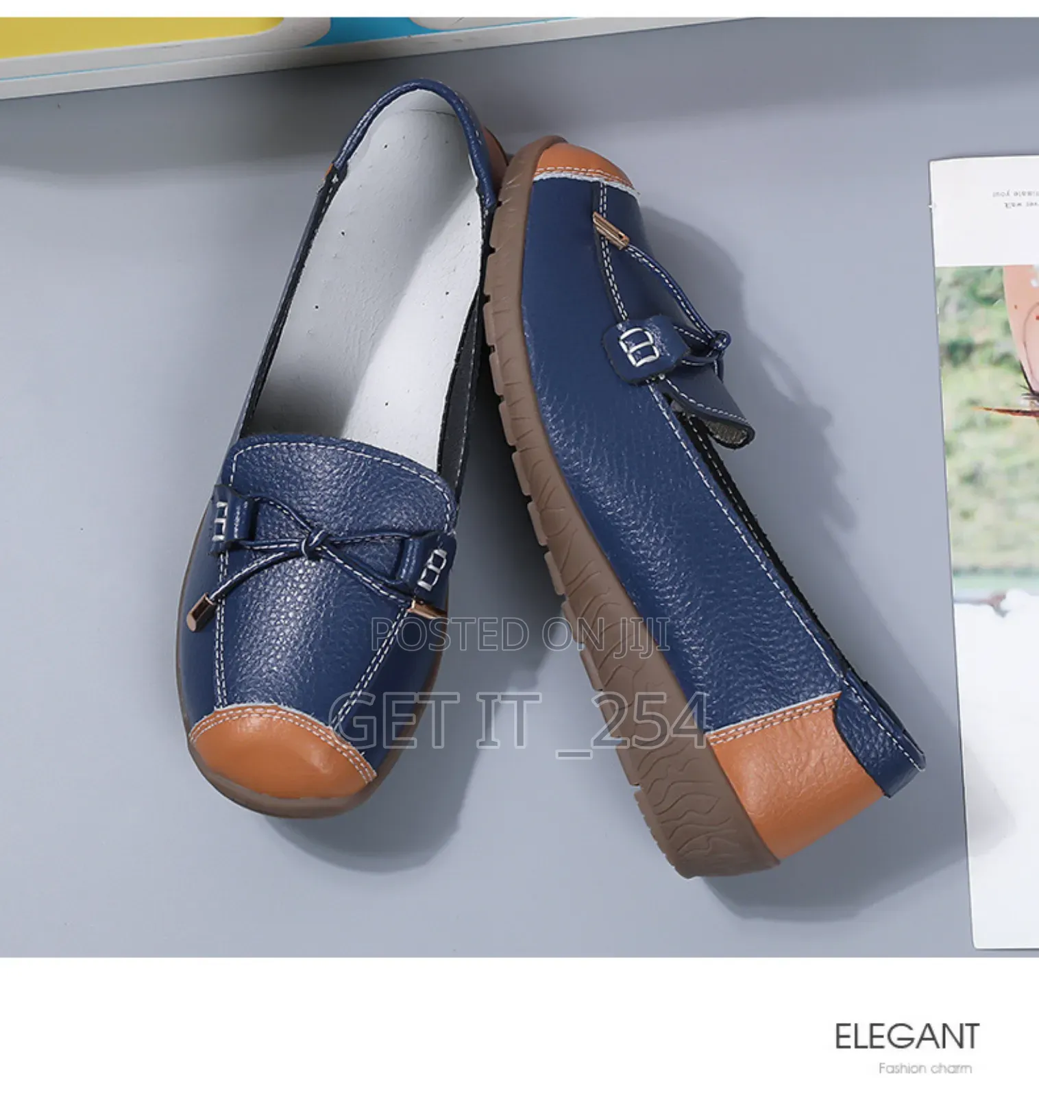 *Ladies Leather Loafers