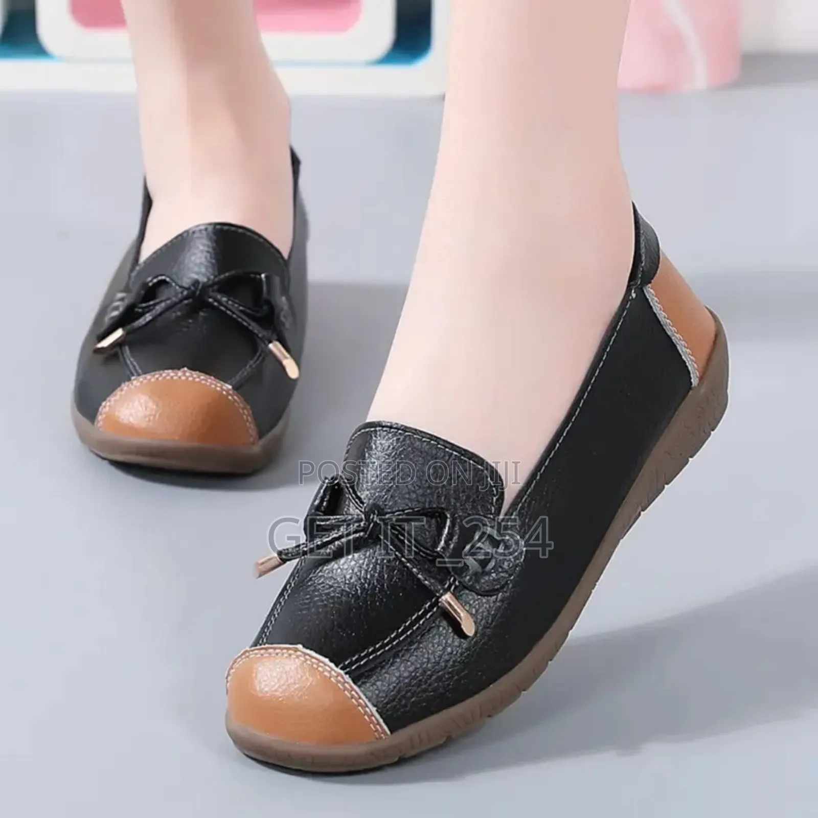 *Ladies Leather Loafers
