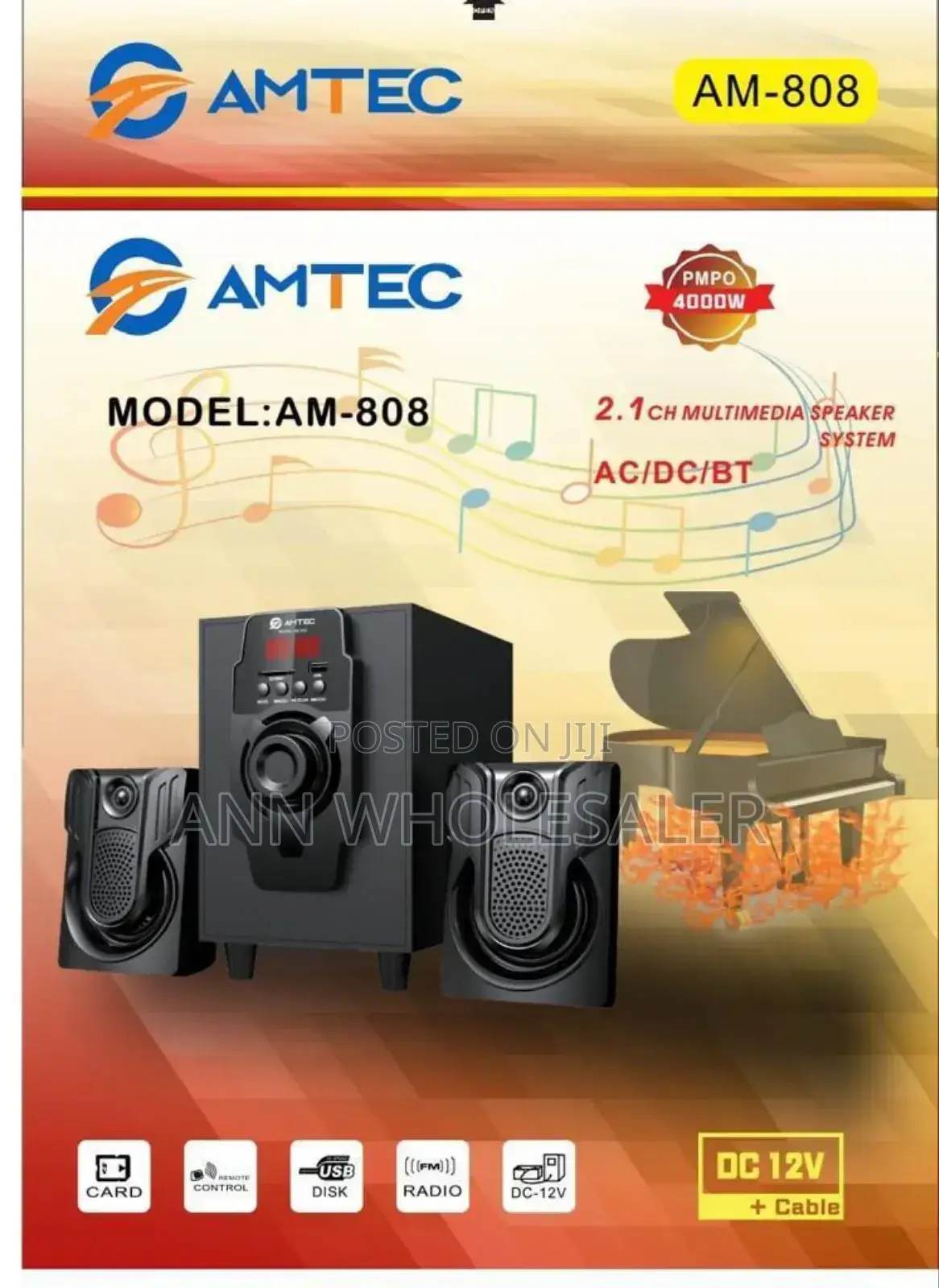 *Amtec Woofer 2.1 808 W-O-O-F-E-R