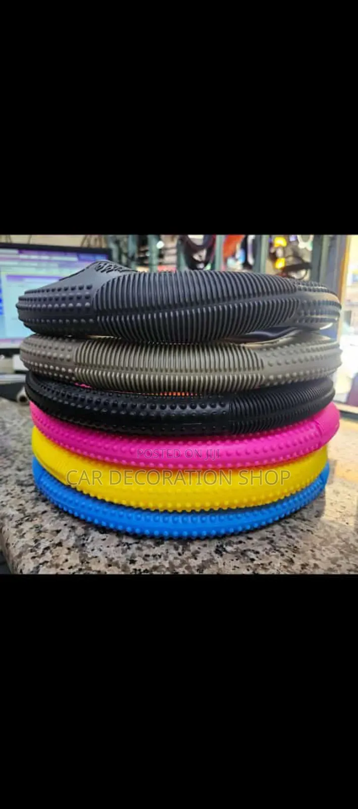 Flexible Silicone Steering Cover in Colors