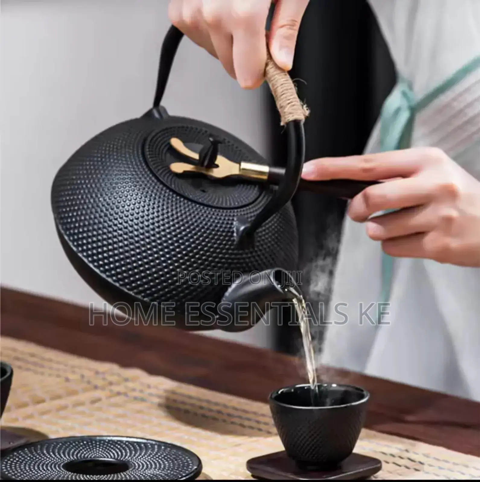 Original Heavy Duty Cast Iron Kettle Pot