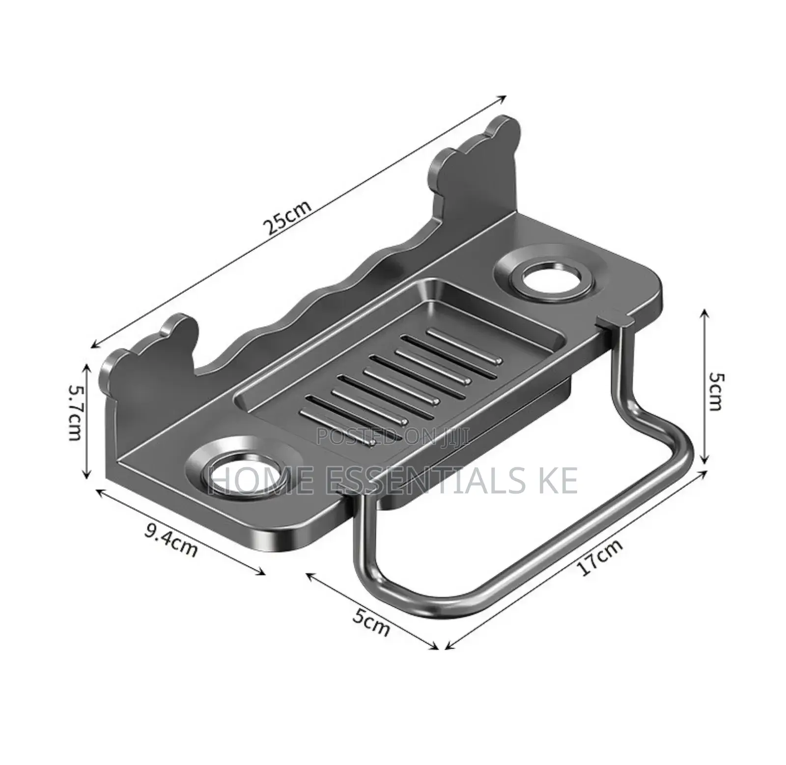 *Wall Mounted Punch Free Soap Holder/Shower Gel Rack*