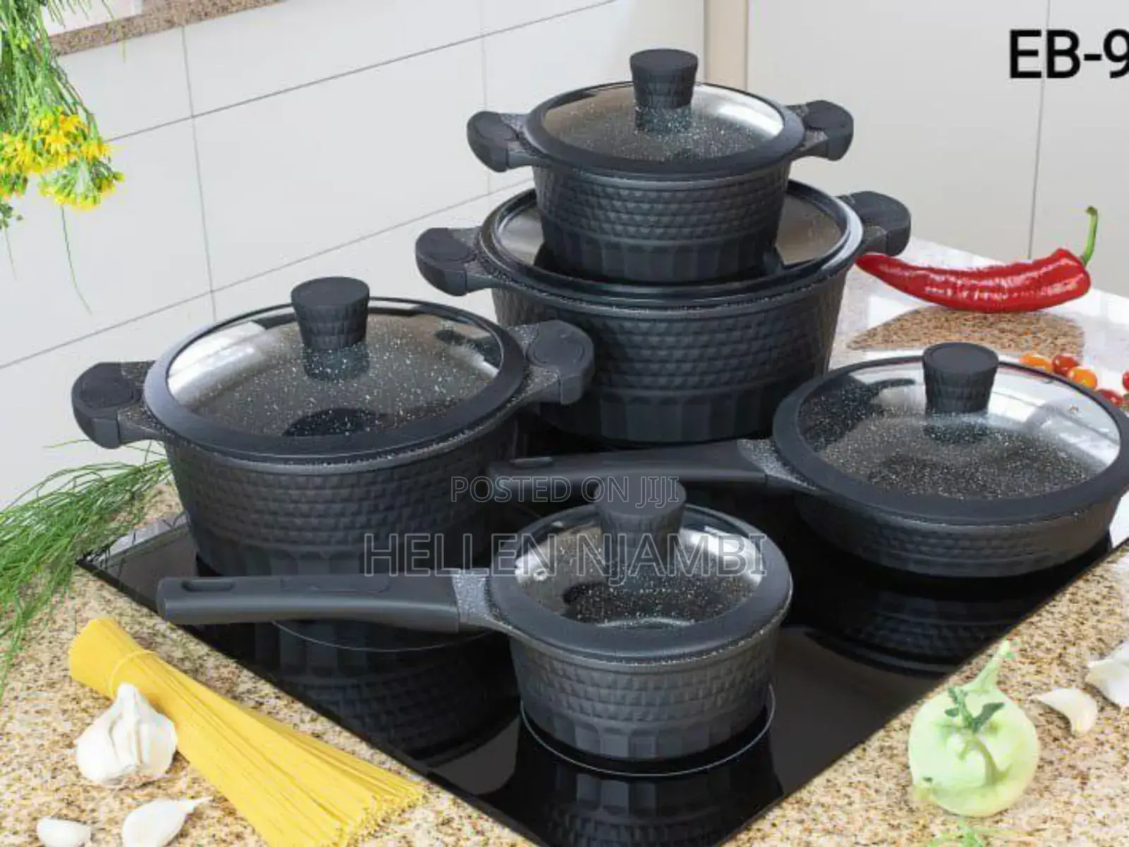 Edenburg 10pcs Cookware Set