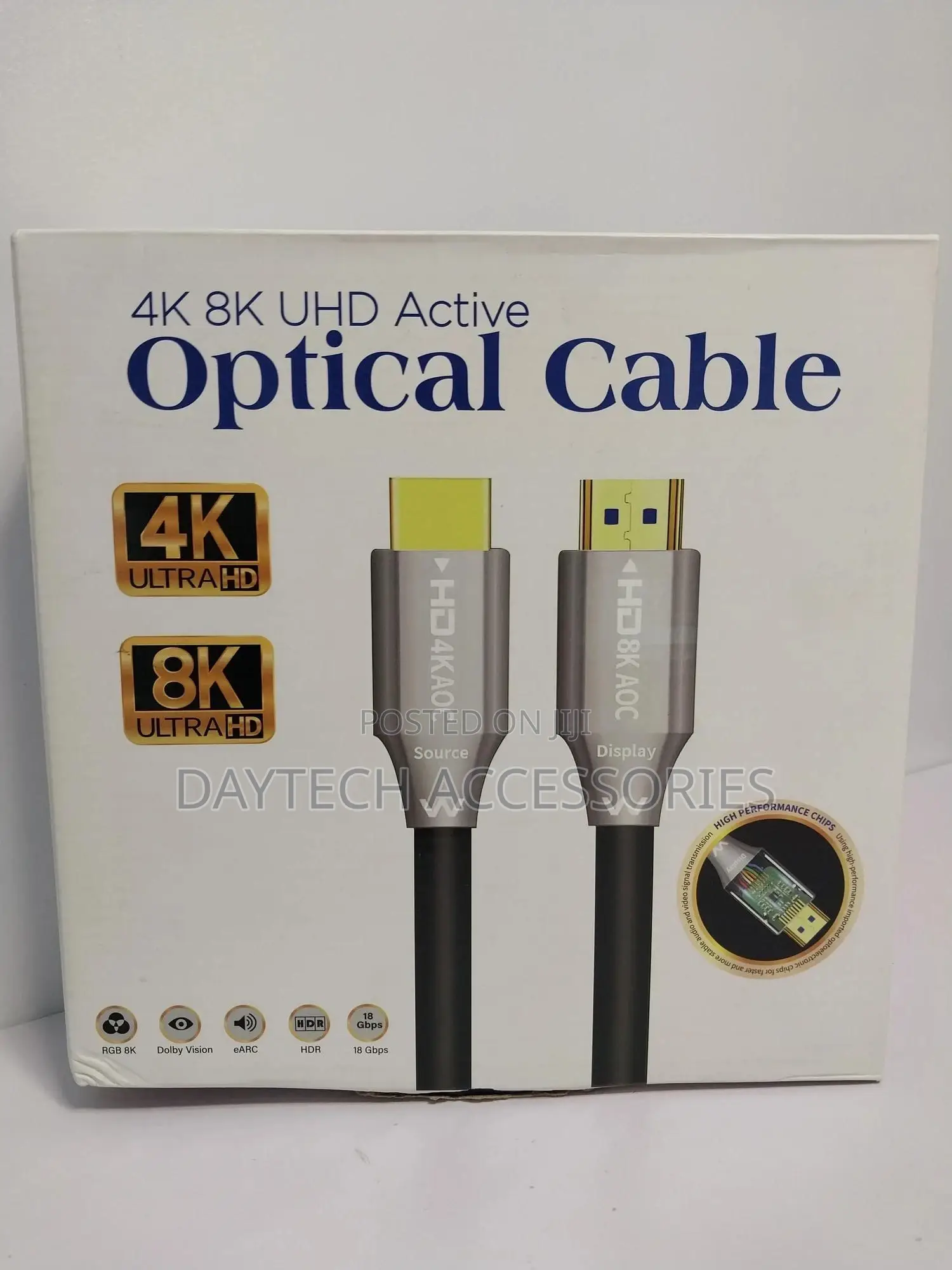 50m Hdmi Fiber Active Optical Cable (Aoc) - 8kuhd at 60 Hz