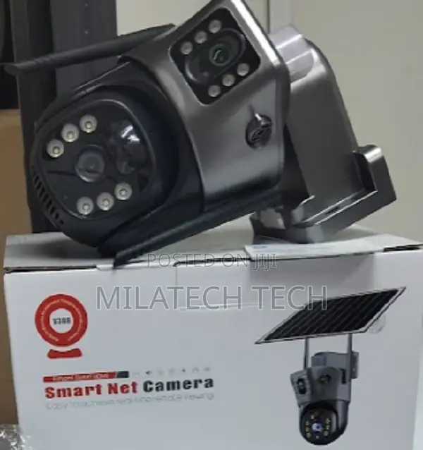 Dual Lens Solar PTZ Camera V380pro