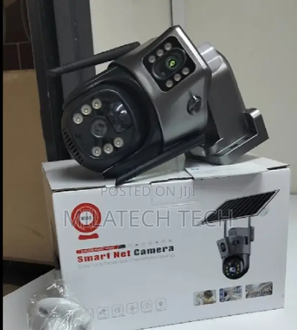Solar PTZ Dual Lens With Audio Enabled Camera