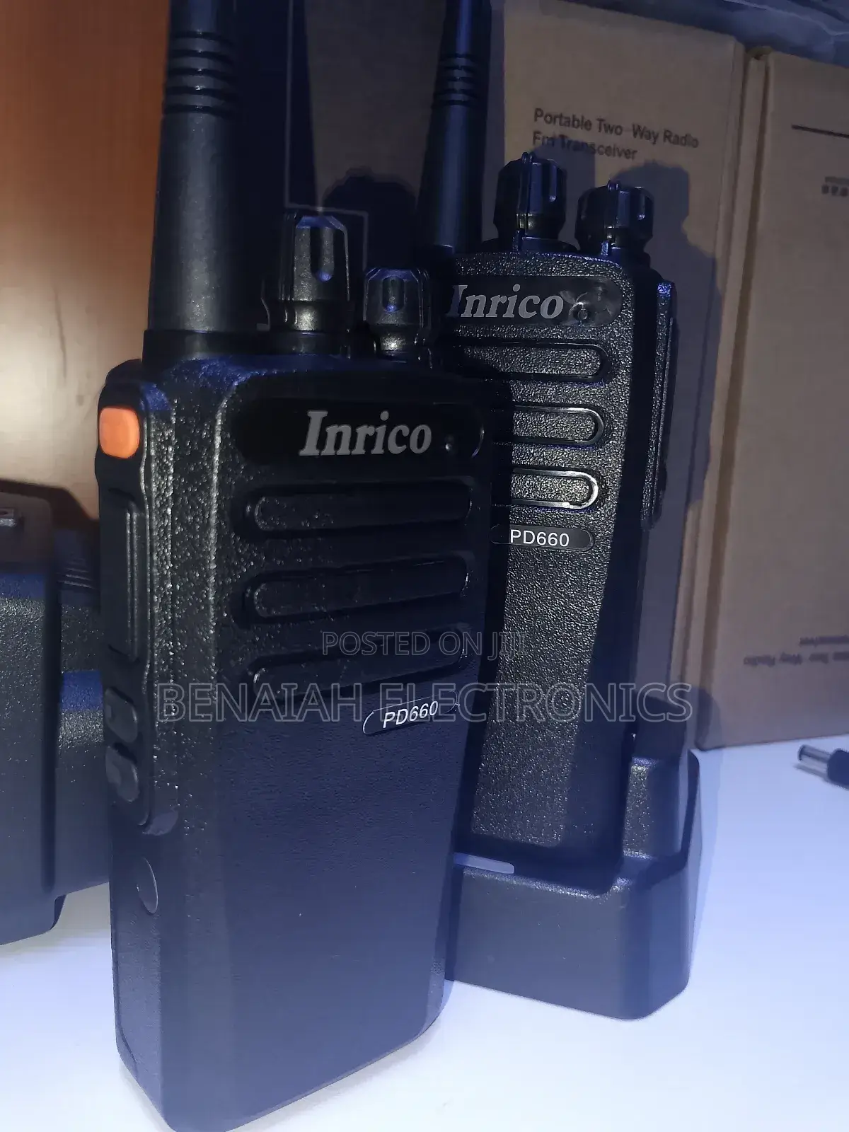 Professional Transceiver Walkie Talkie Radios Inrico Pd 660