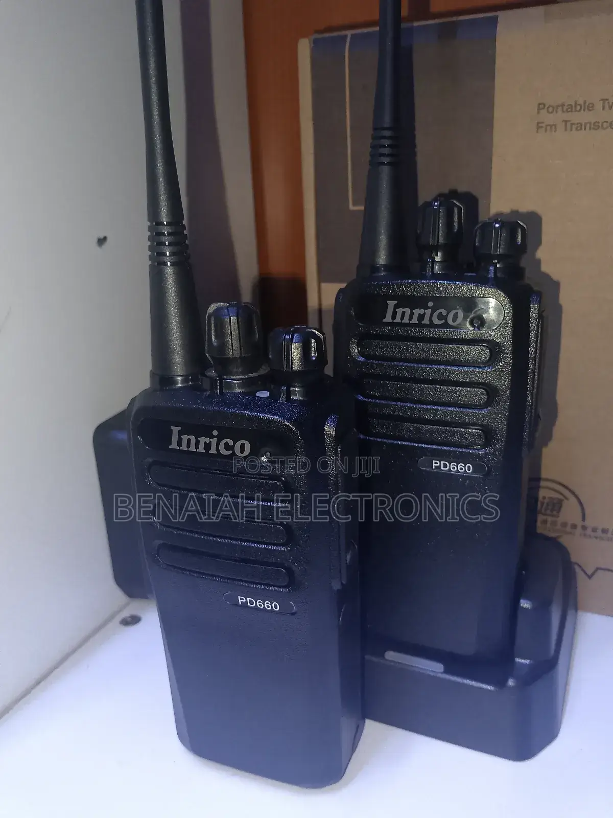 Professional Transceiver Walkie Talkie Radios Inrico Pd 660