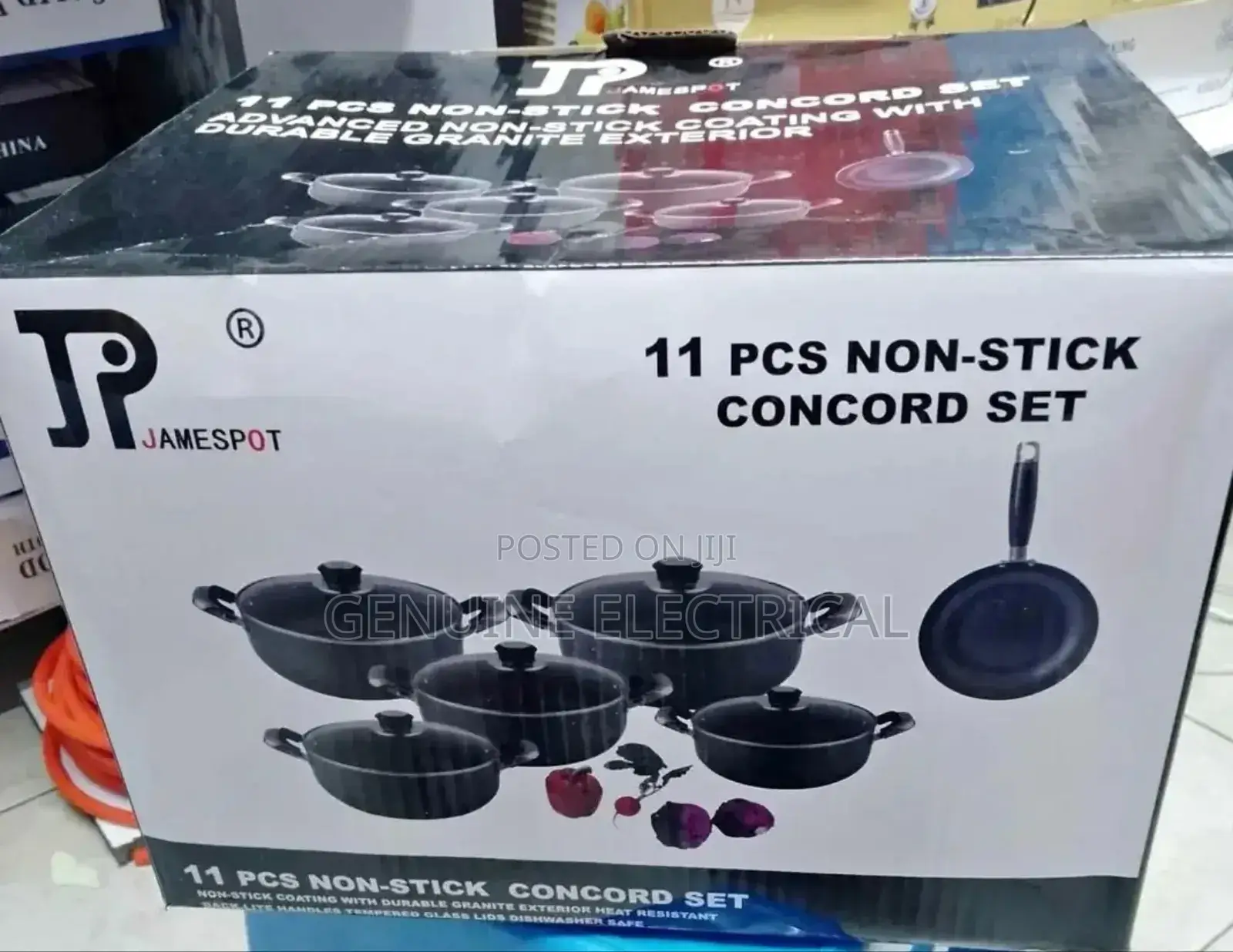 Jp 11pcs Cookware Set With Pan