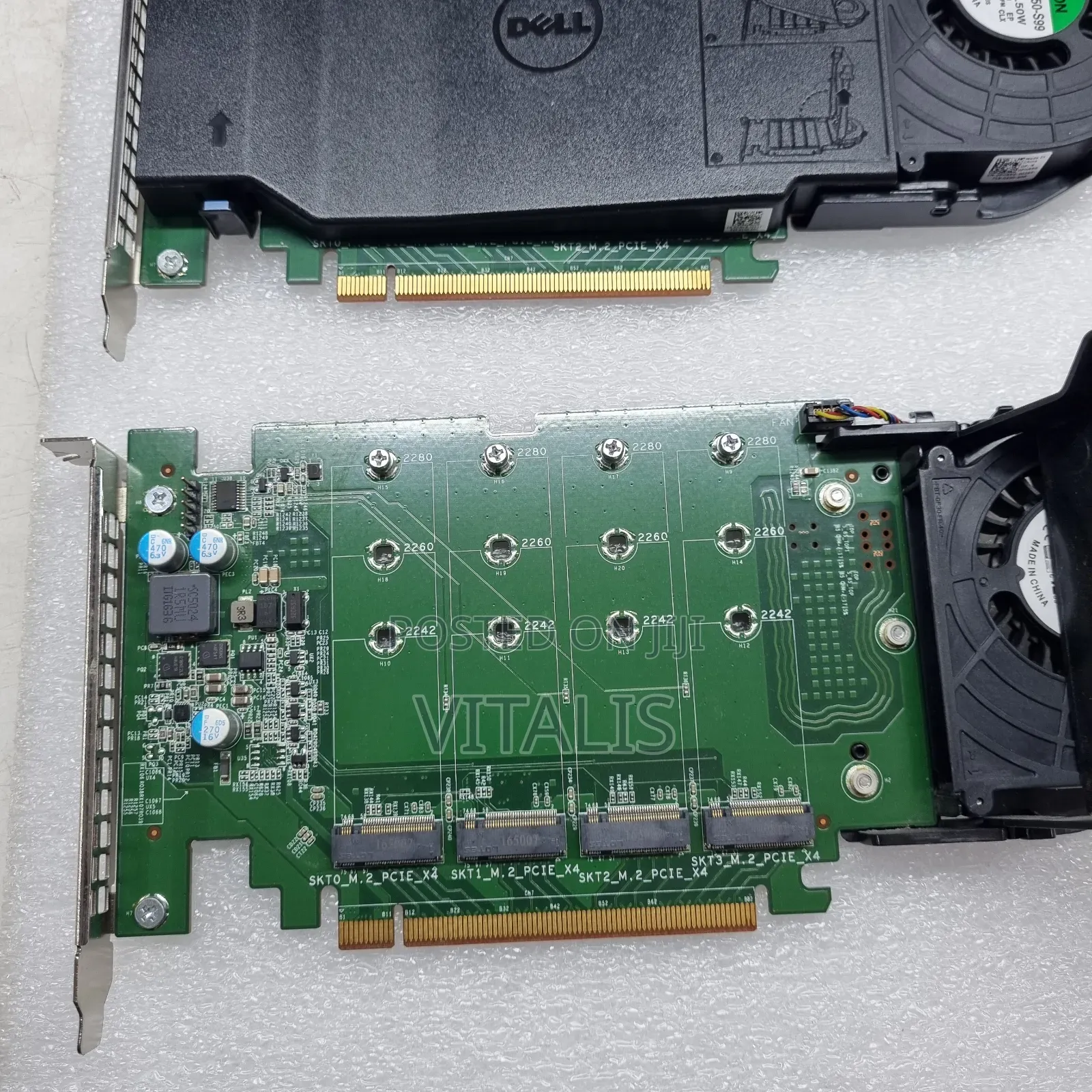 Dell Ultra-Speed 4× Nvme M.2 SSD Adapter