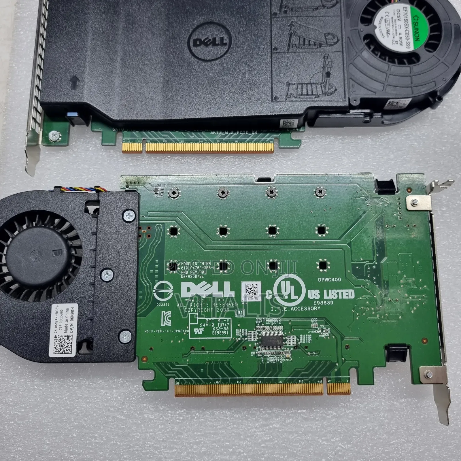 Dell Ultra-Speed 4× Nvme M.2 SSD Adapter