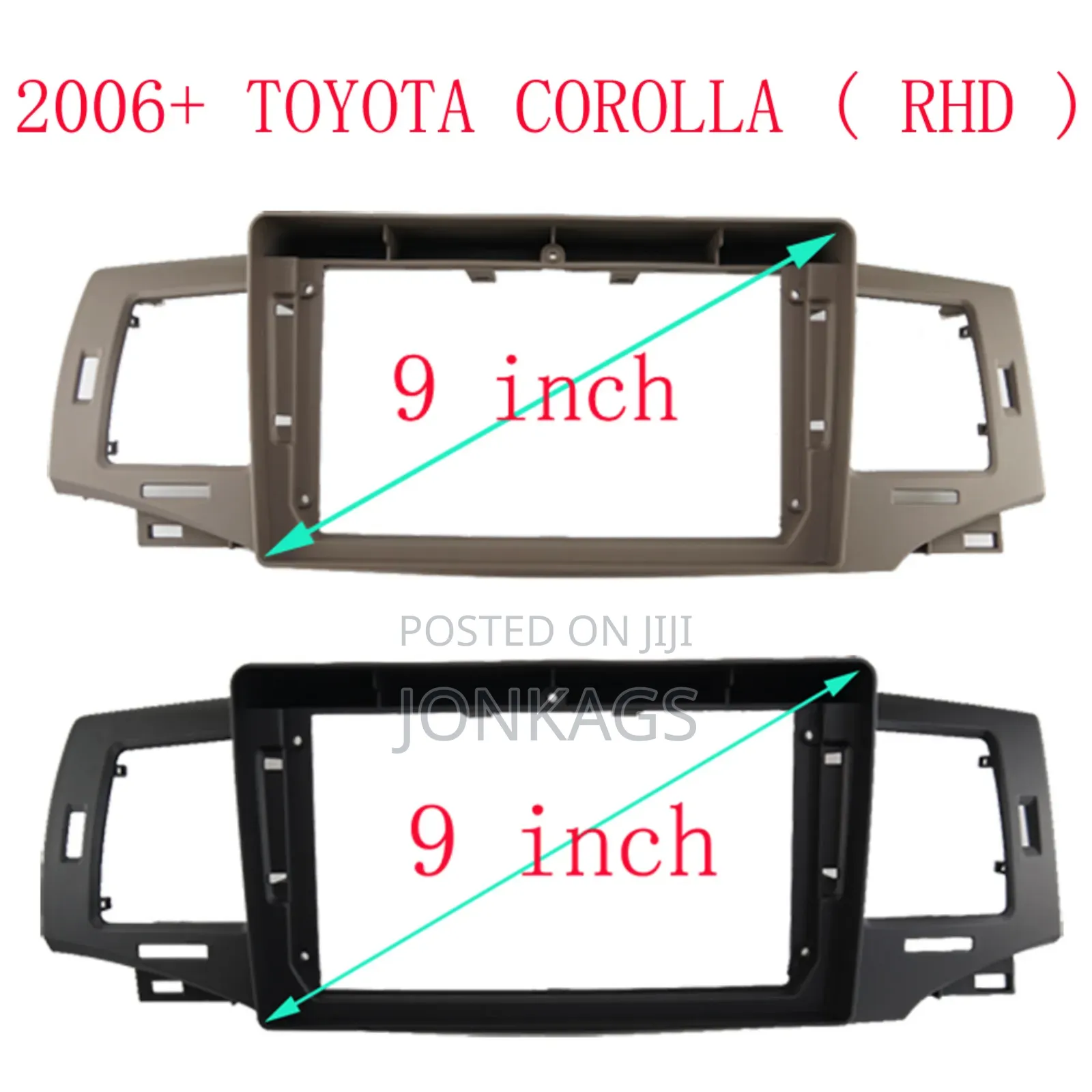 Android Frame For Toyota Corolla Altis 9 Inches