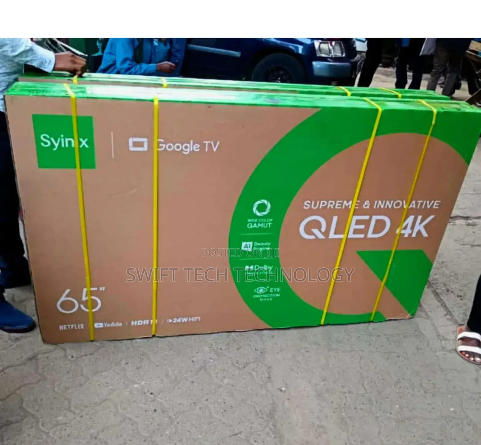 Synix 65 Inches Google Qled Tv