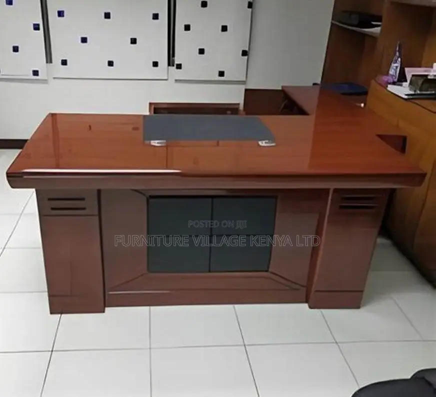Office Tables:1600mm Office Work Desk With Storage Extension