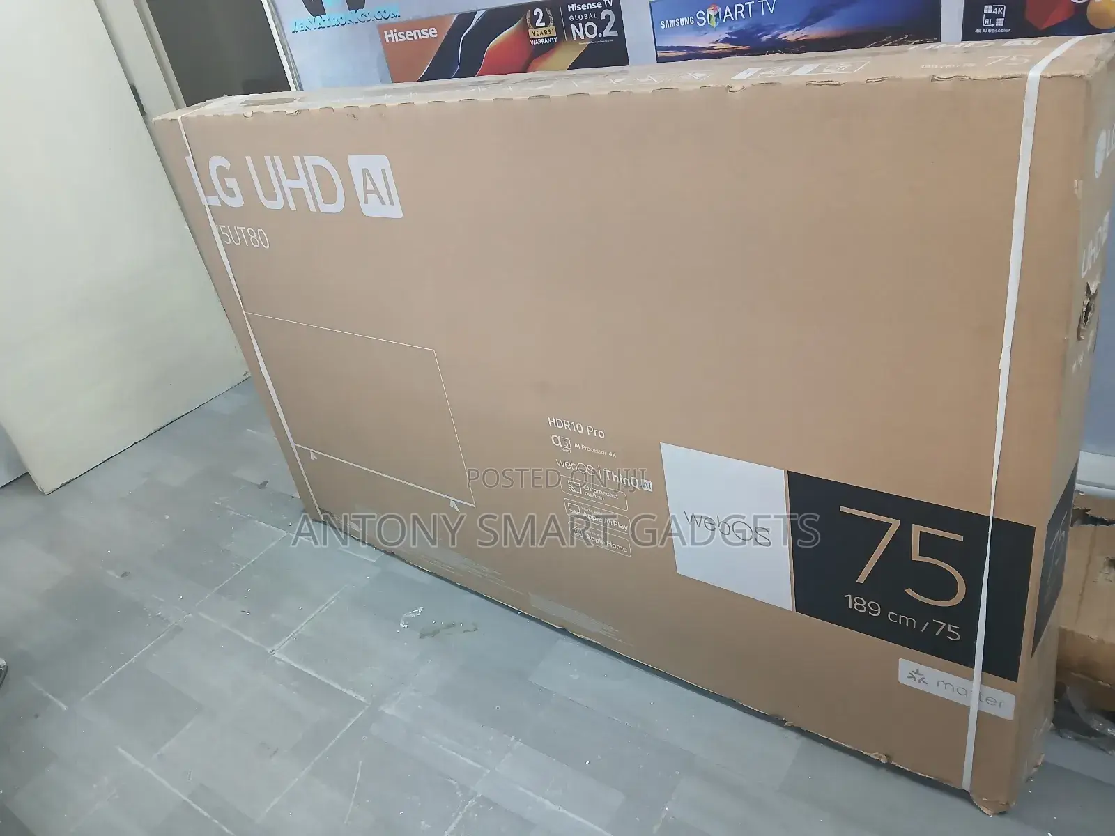 Lg Uhd Ai Tv Ut80 75 Inch Hdr10 Uhd (2024)