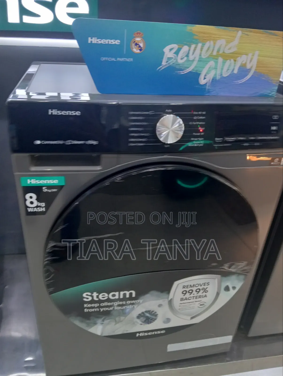 Hisense Wash and Dry 8/5kgs Front Loader Machine