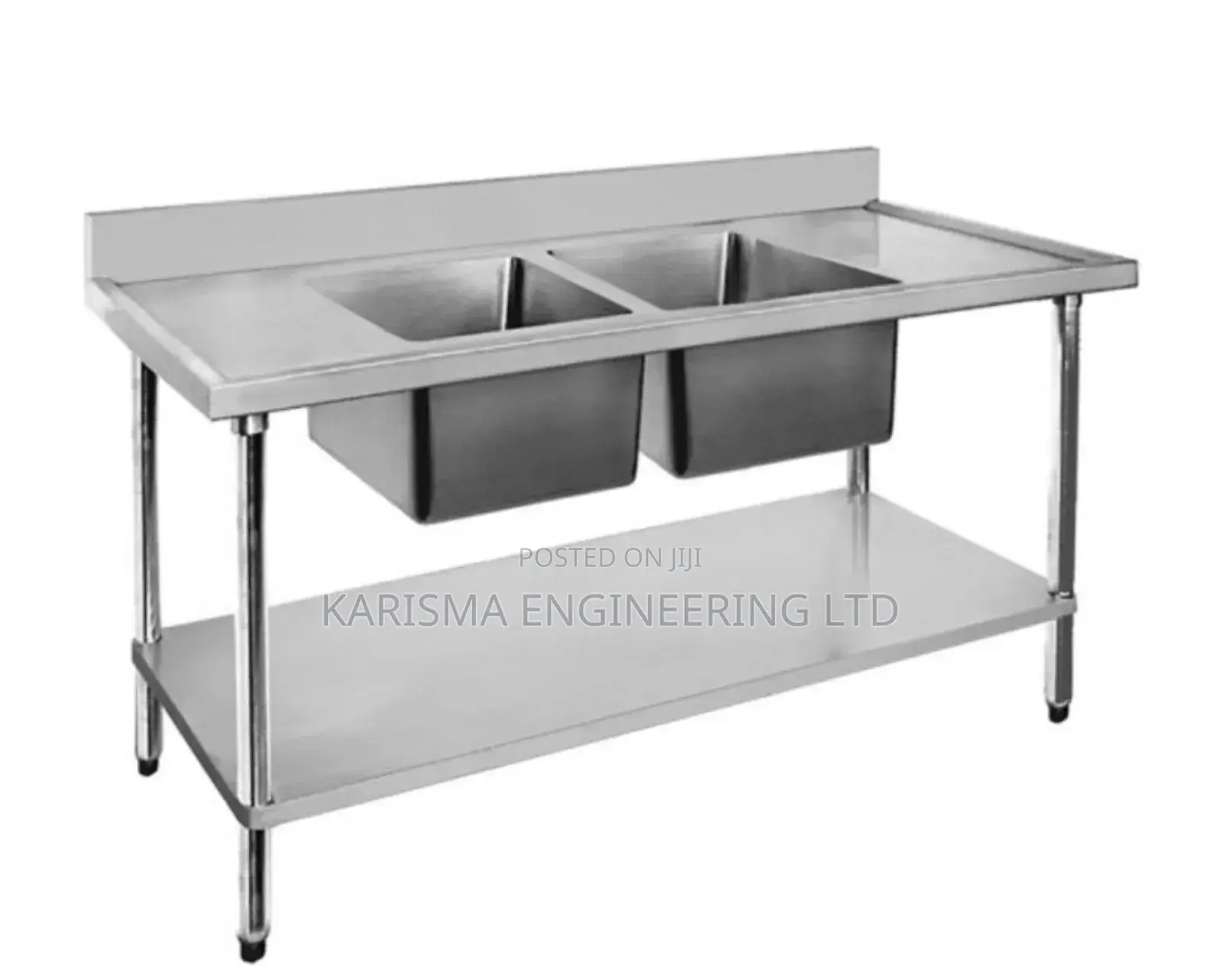 Stainless Steel Double Sink