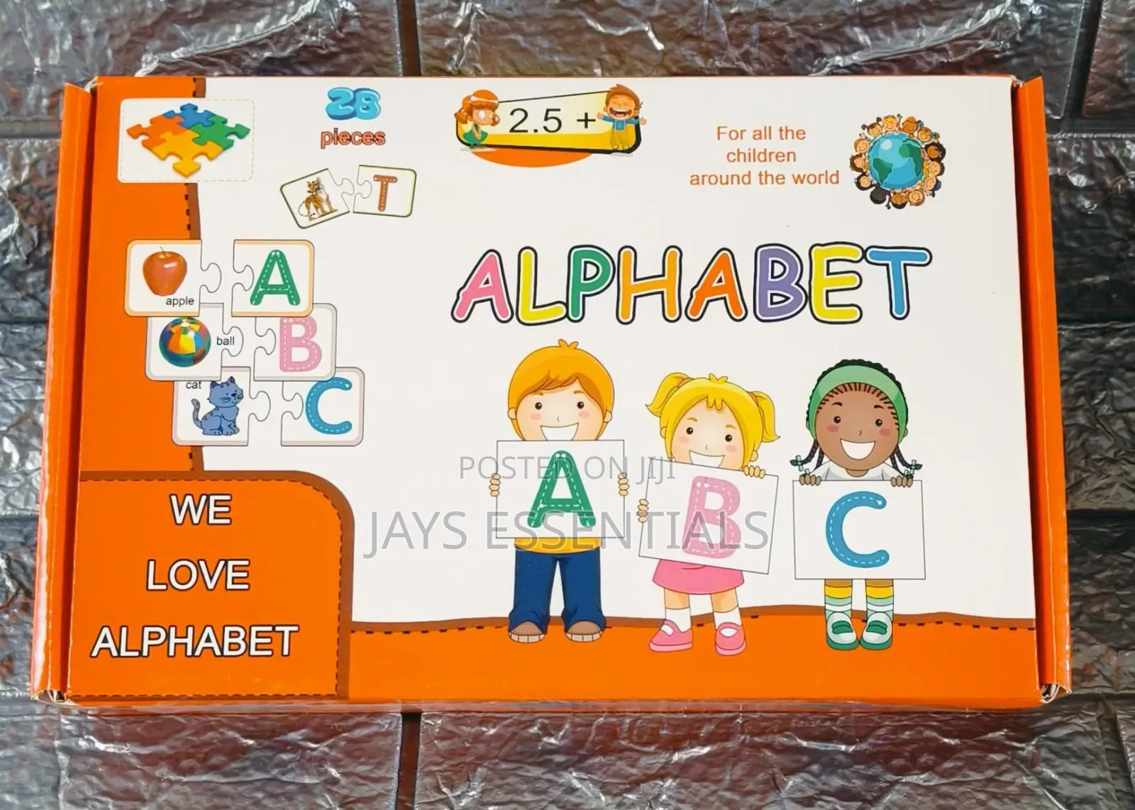 28pc Montessori Alphabet Puzzle