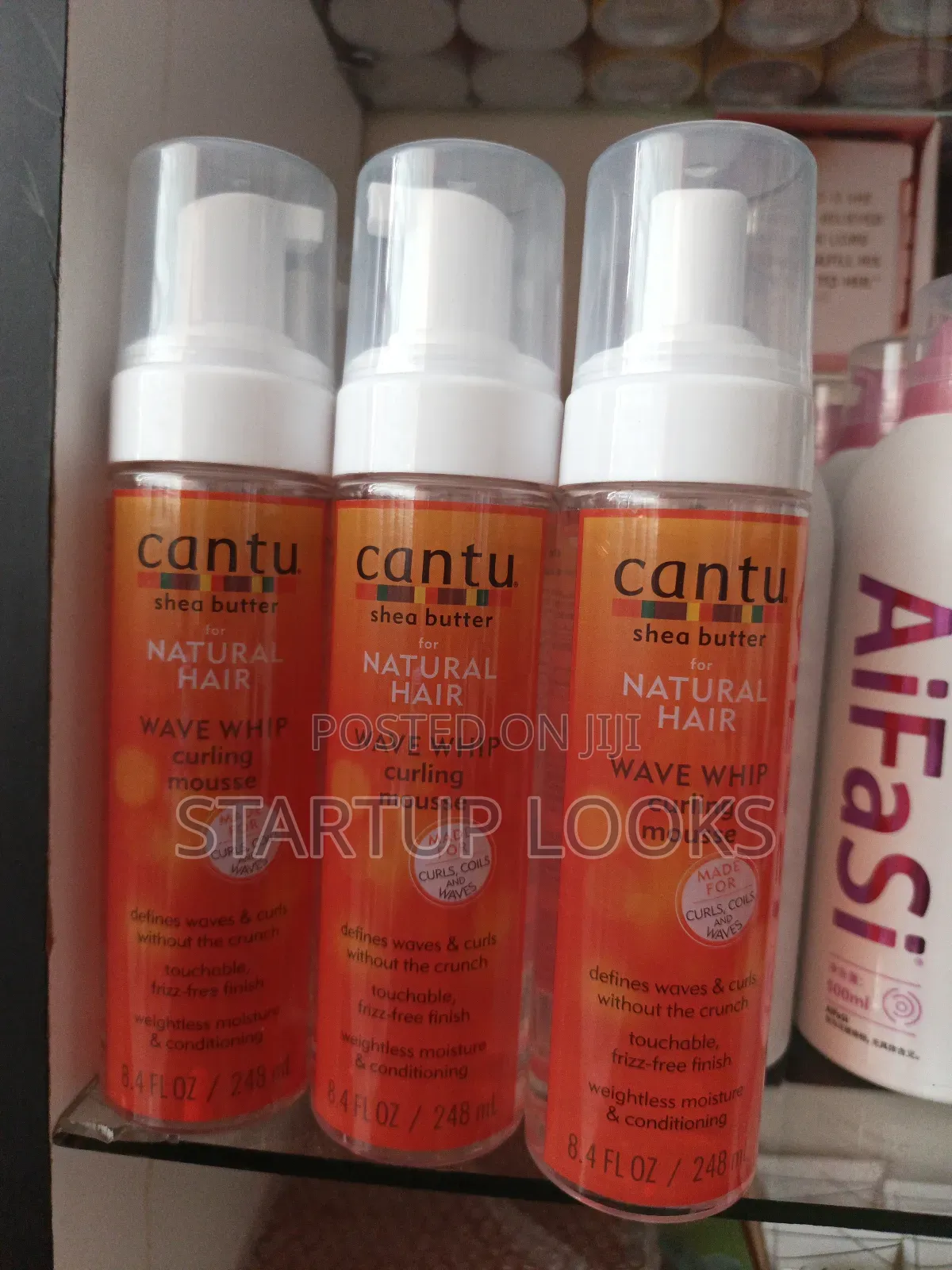 Cantu Shea Butter Wave Whip Curling Mousse