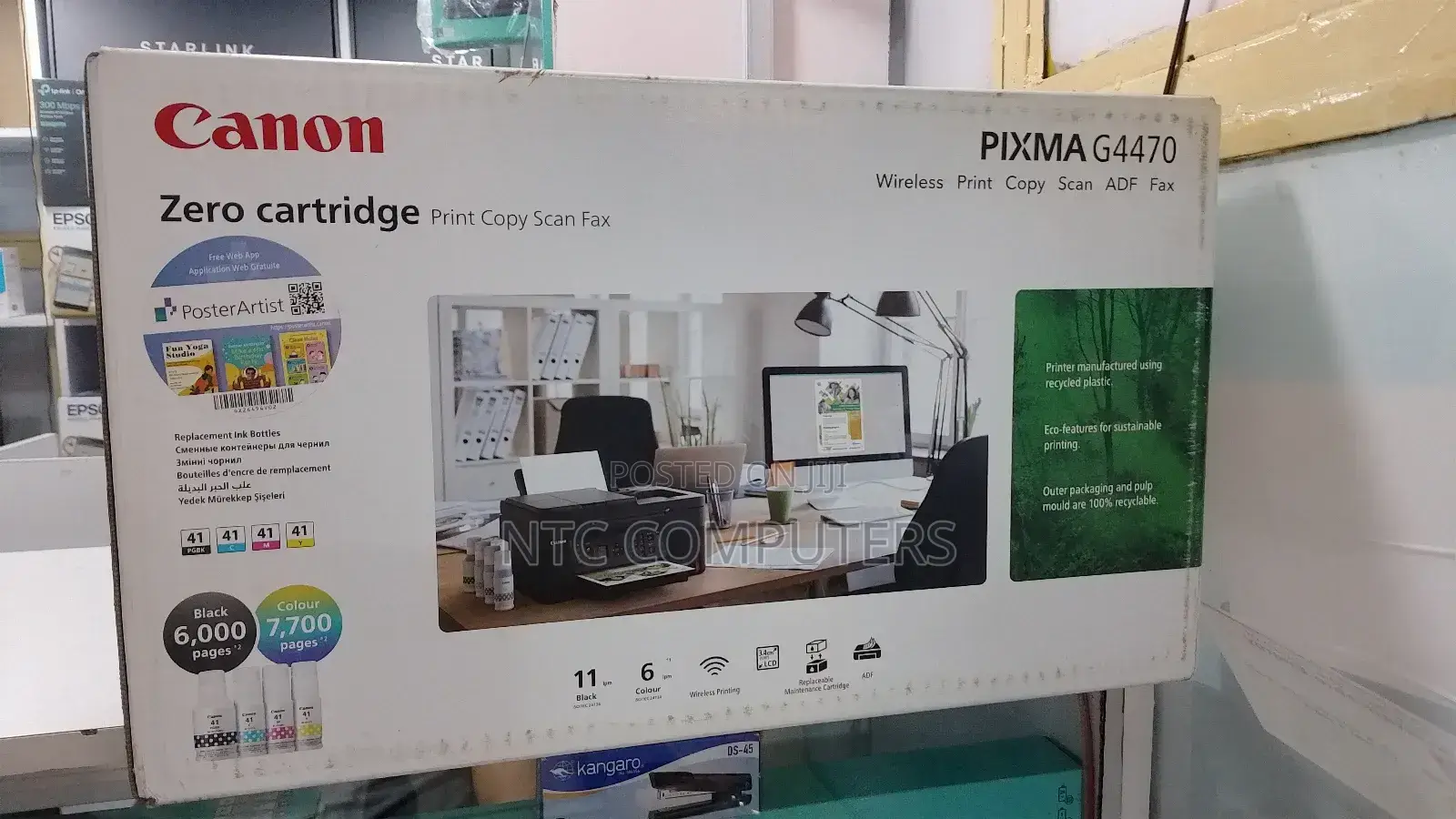 Canon Pixma G4470 Color All in One Inkjet Printer