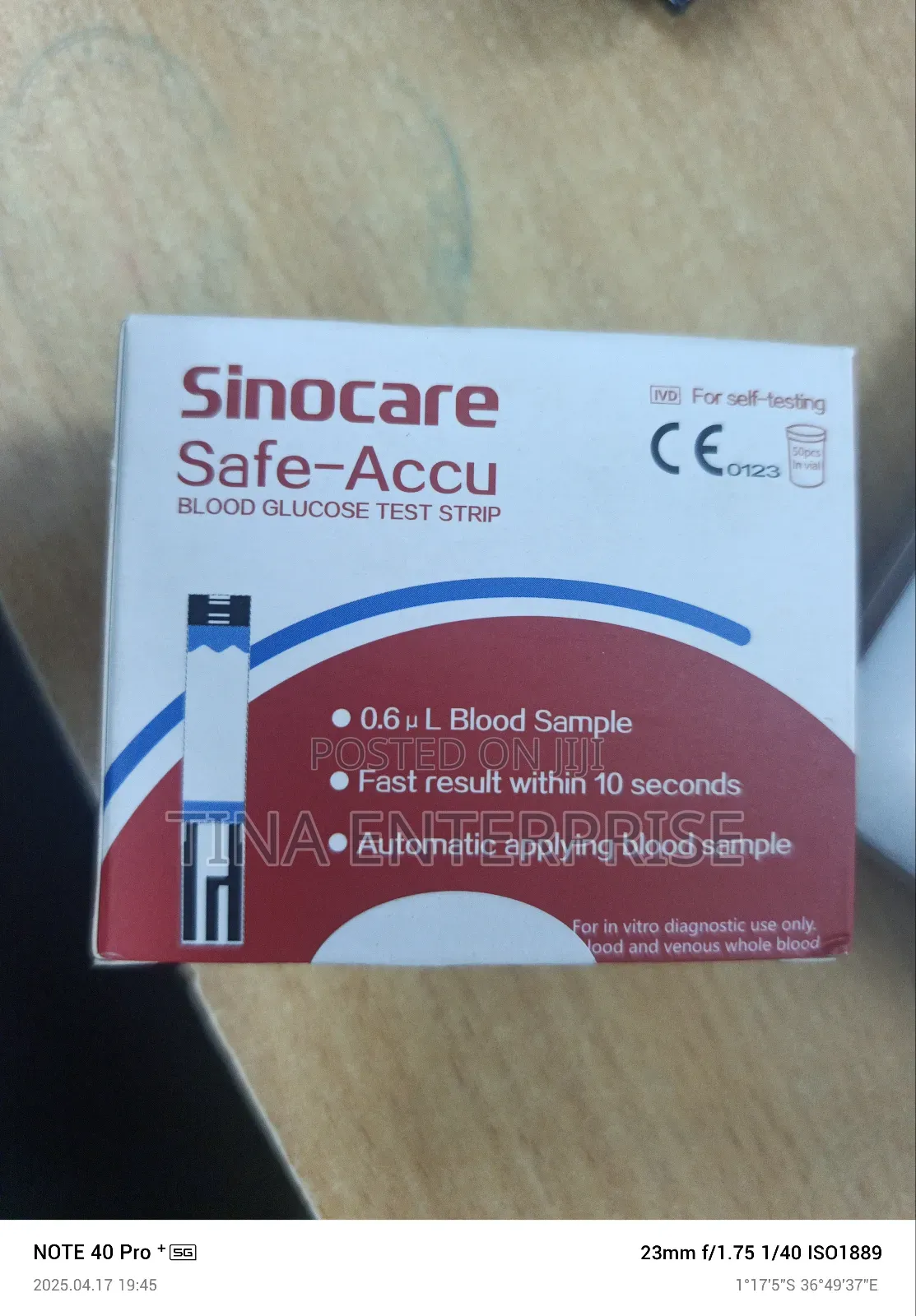 Sinocare-accu Strips