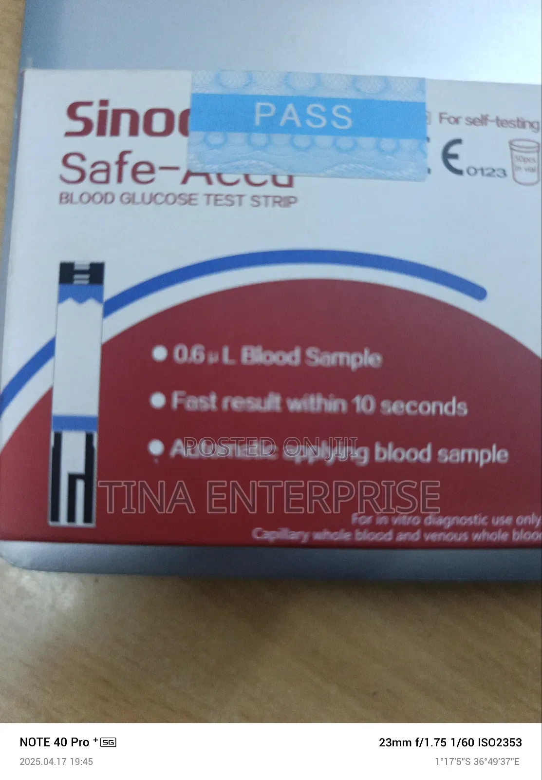 Sinocare-accu Strips