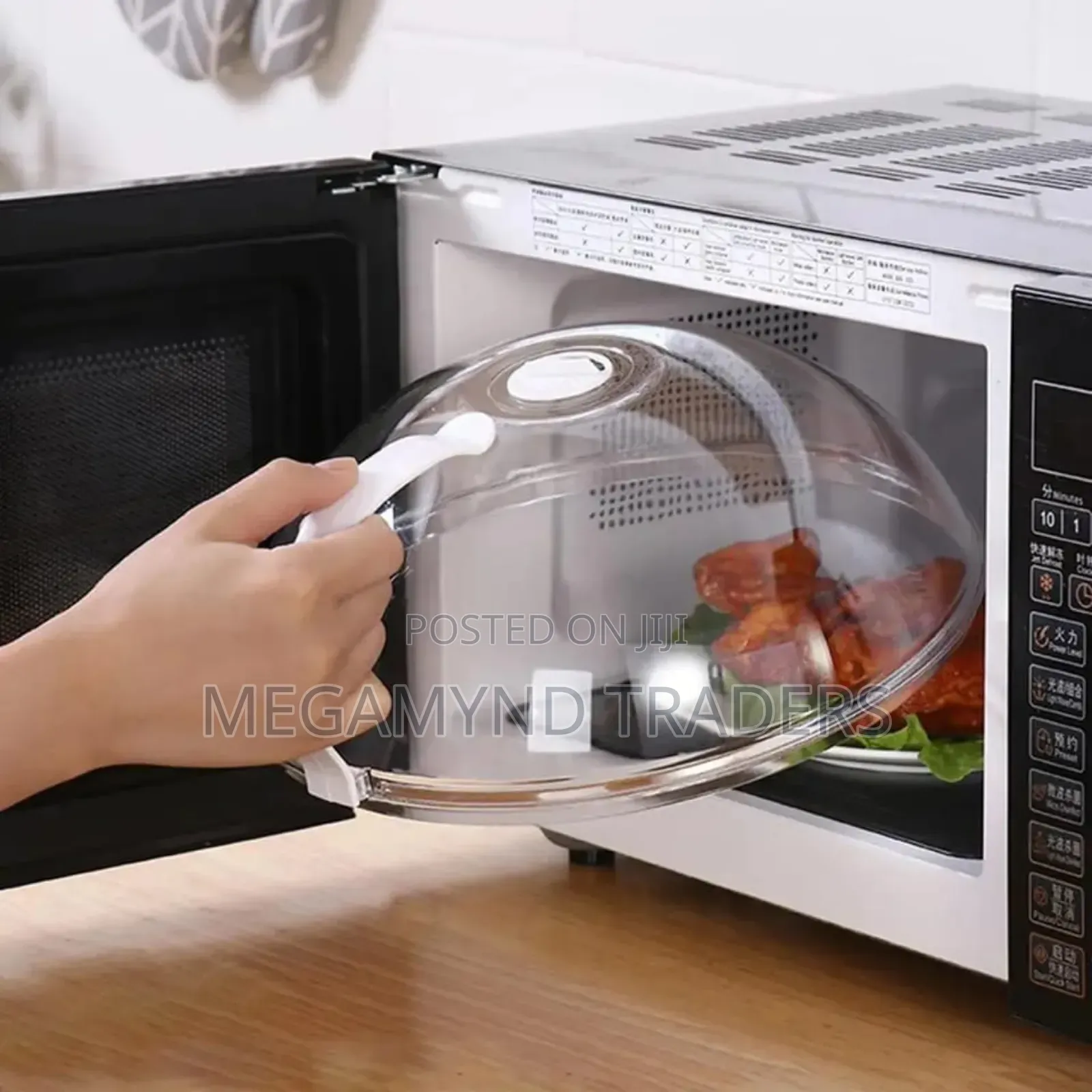Microwave Cover With Handle /Food Cover