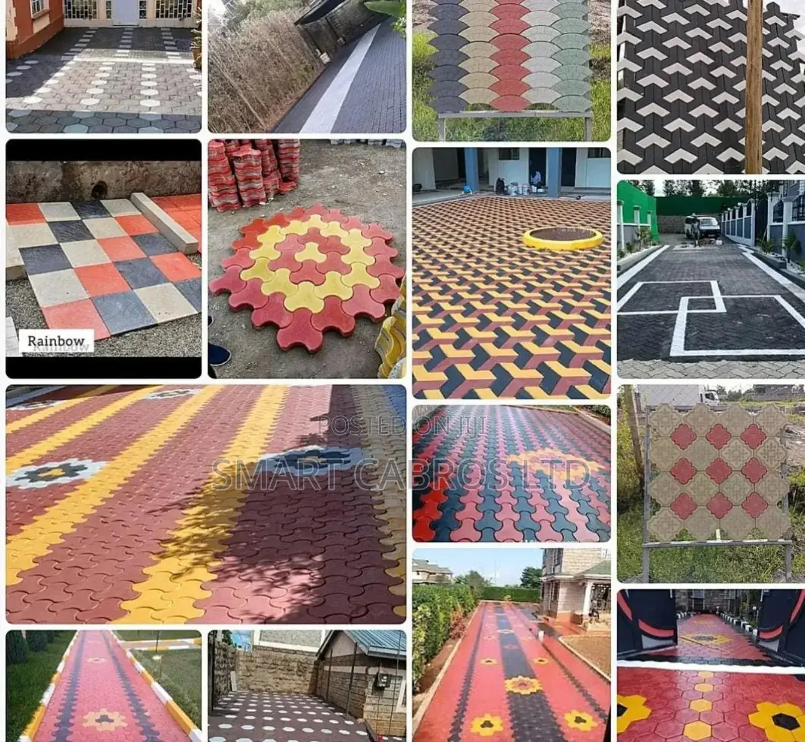 Coloured Cabros of All Shapes