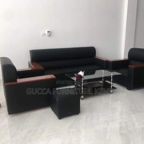 Office Sofa: 5-Seater Smart-Priced Office Sofa Set