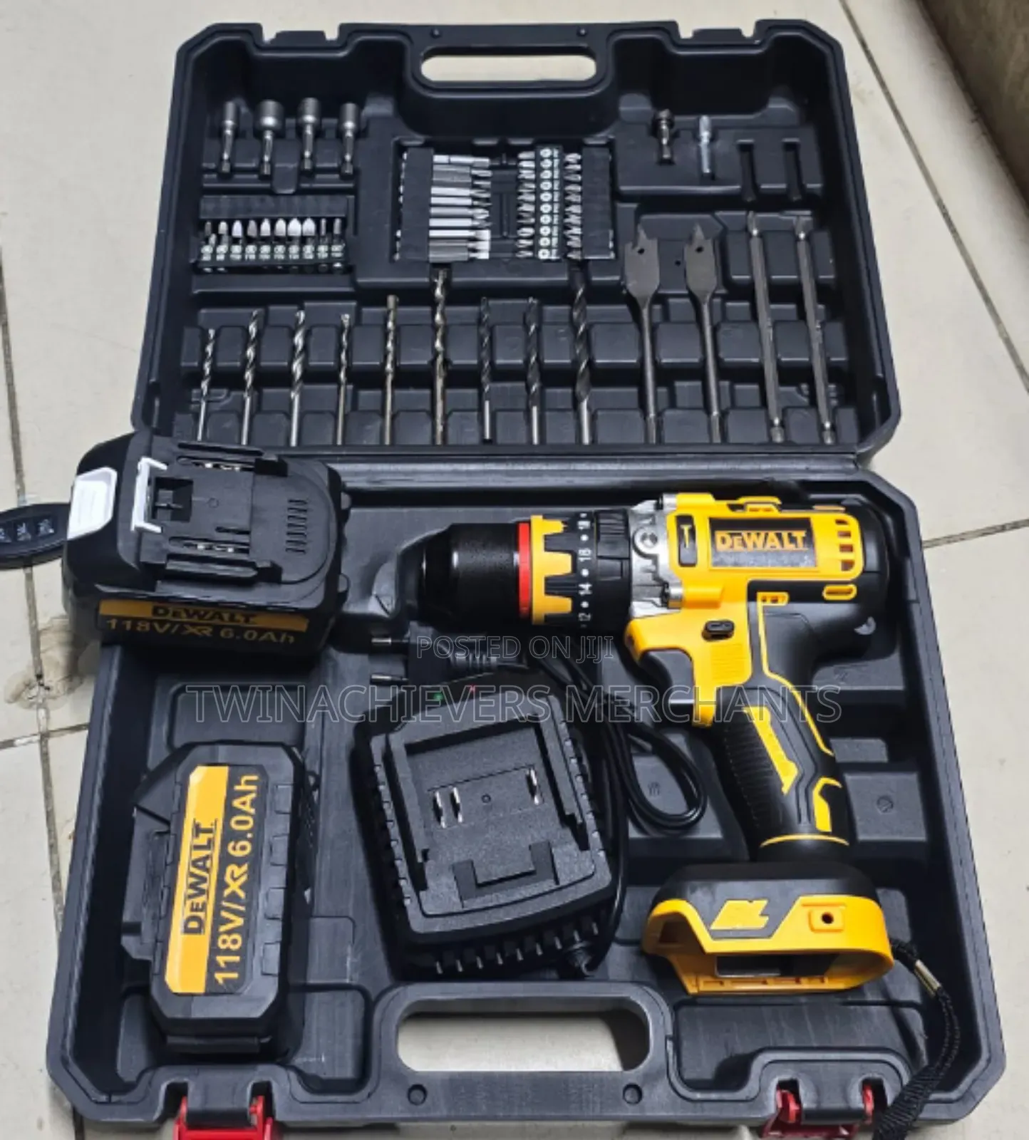 Powerful Dewalt Cordless Hammer Drill 118v
