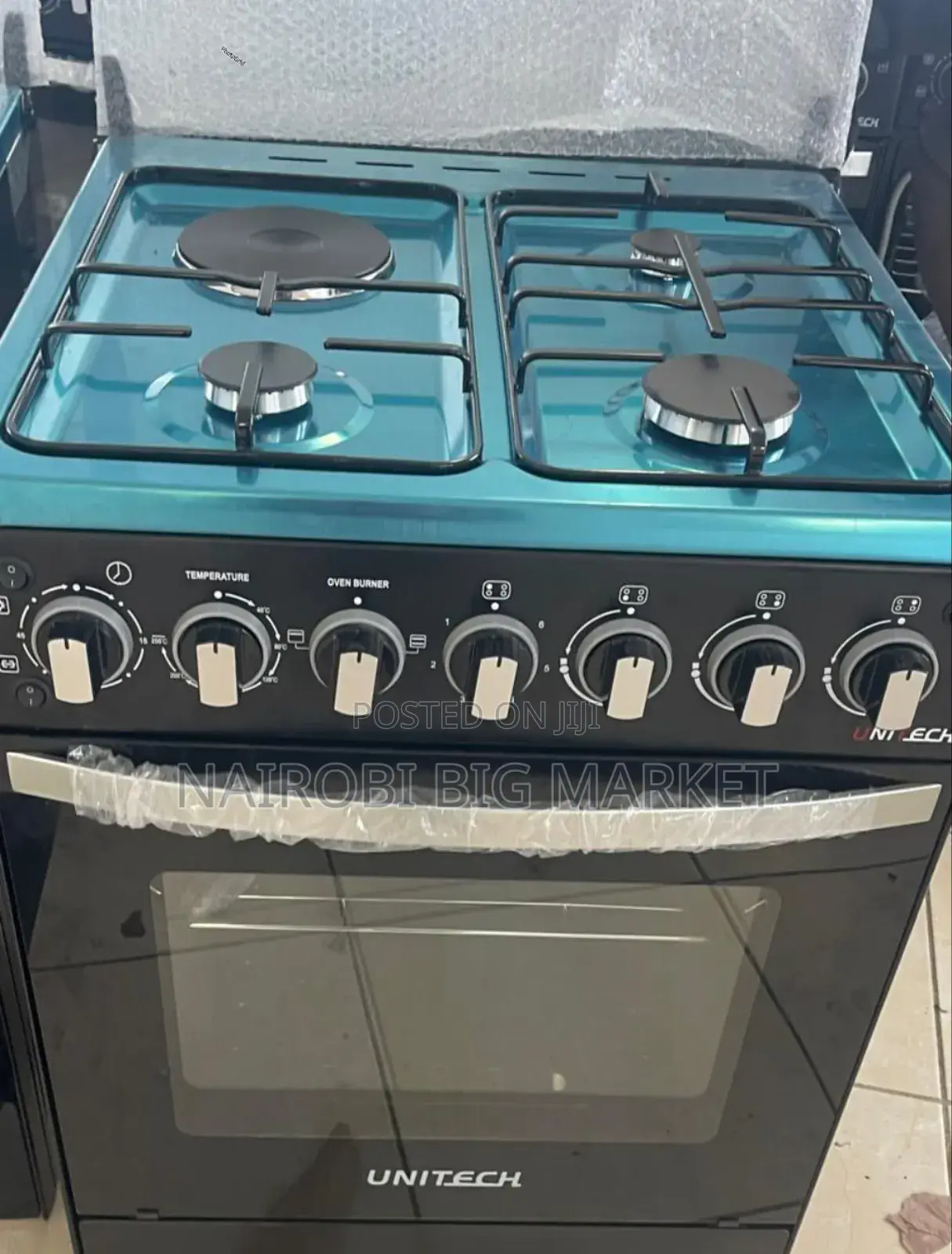 New Arrival 60*60 Unitech 3+1 Standing Cooker S/7