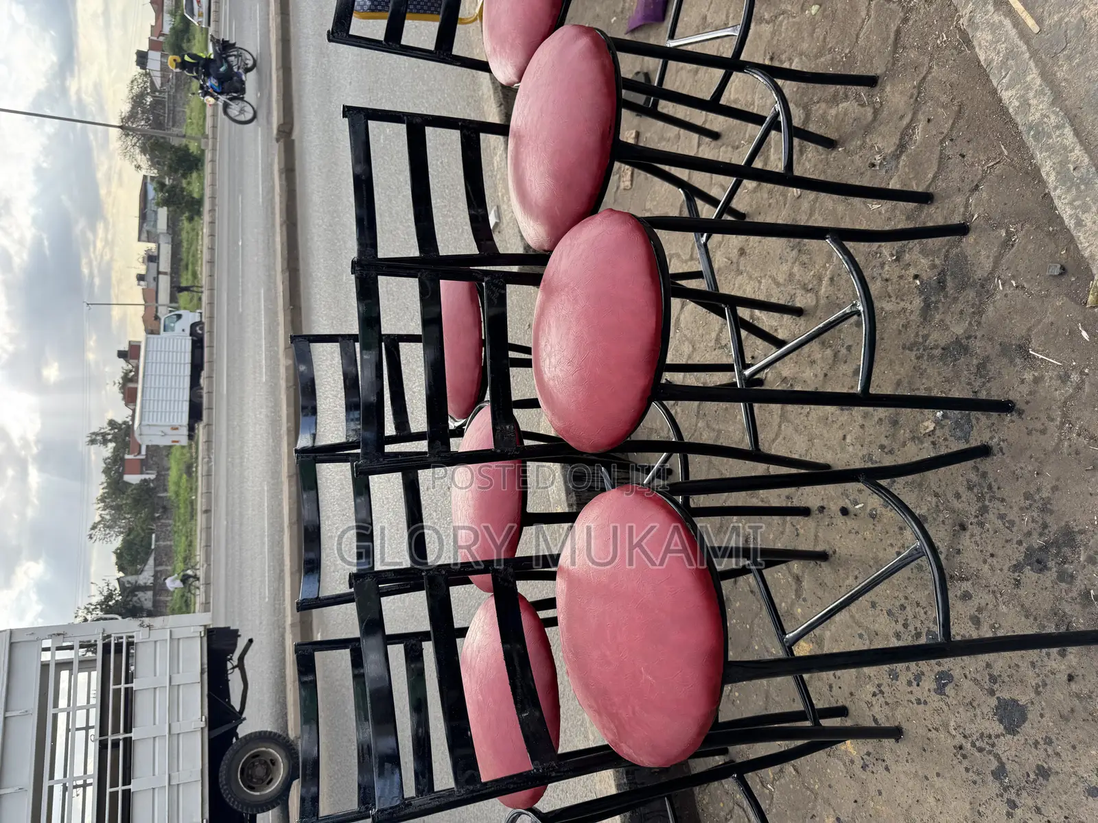 Restaurant And Bar High Flats Chairs