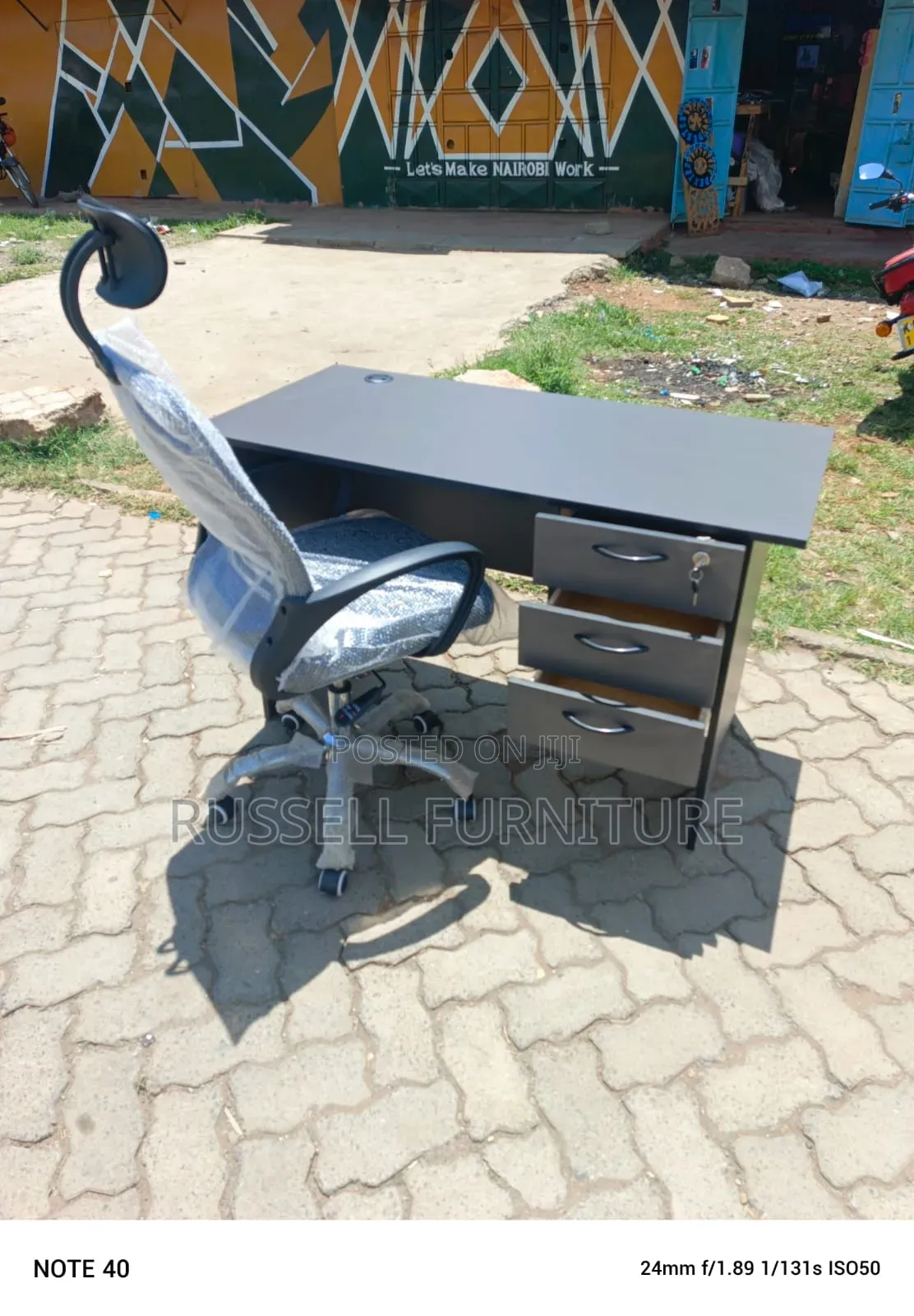 Home Headrest Office Chair and Study Table