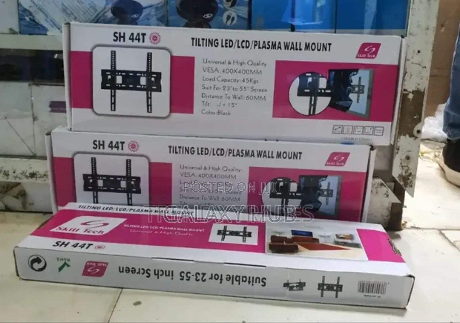 23-65 "Skill Tech 44t Tilt Wall Mount Bracket TV Wall