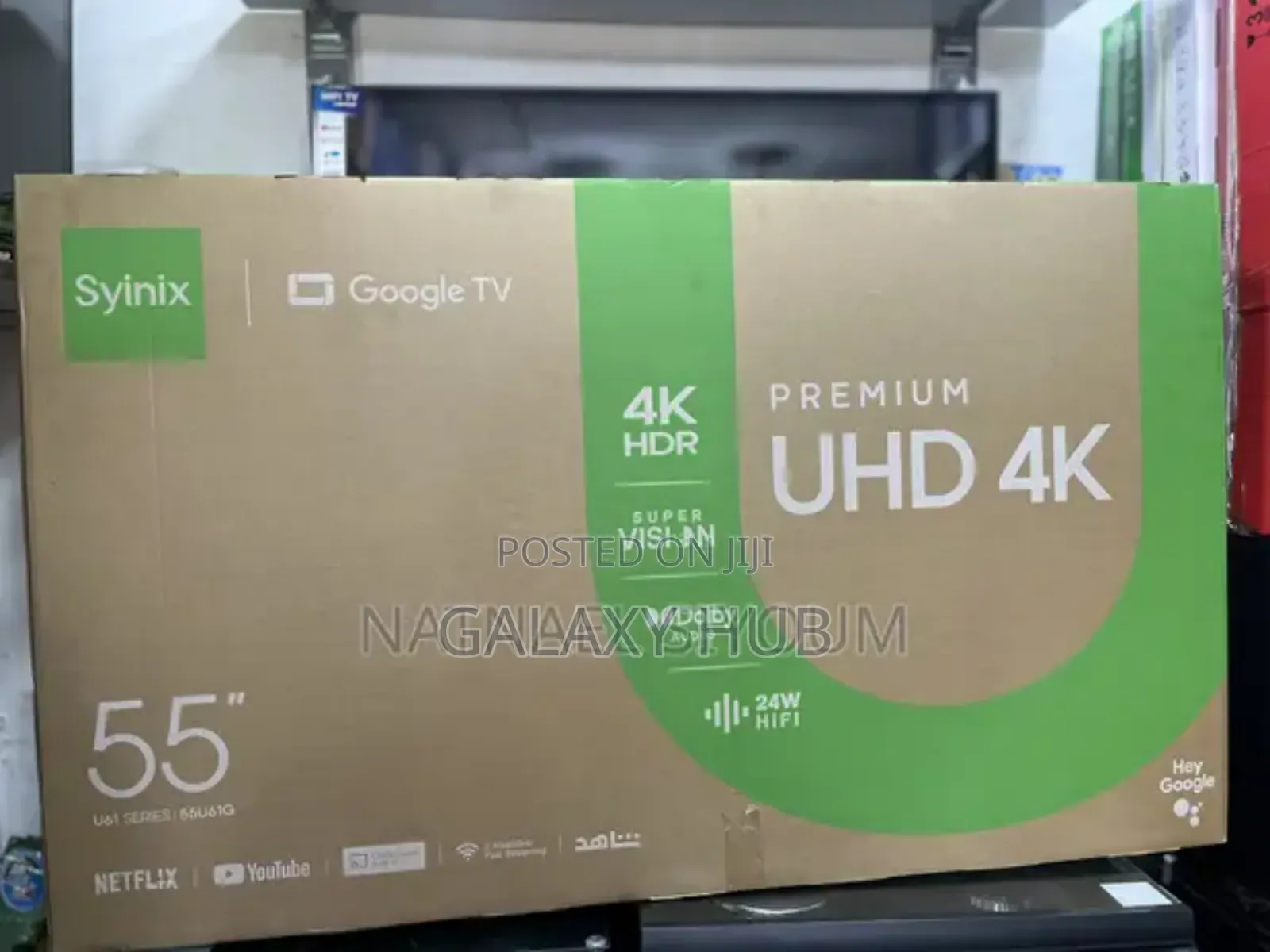Syinix 55 Uhd4k Google Tv