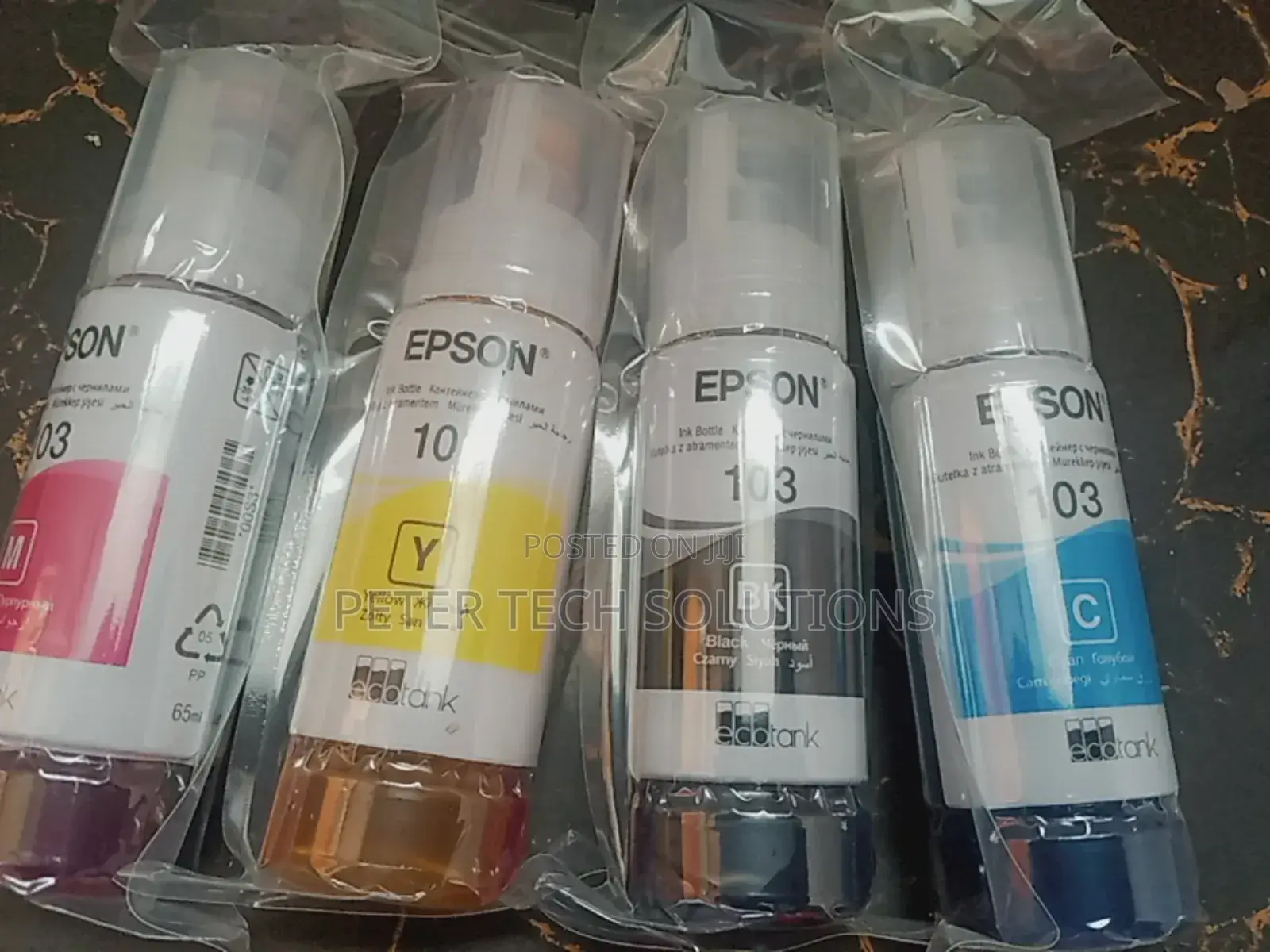 A Set of Original 103 Inks for Epson Printer
