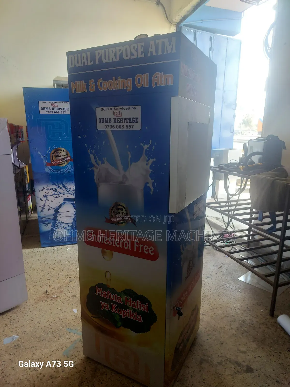Dual Vendor[Milk And Cooking Oil]