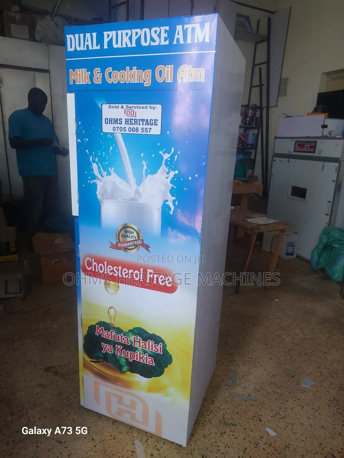 Dual Vendor[Milk And Cooking Oil]