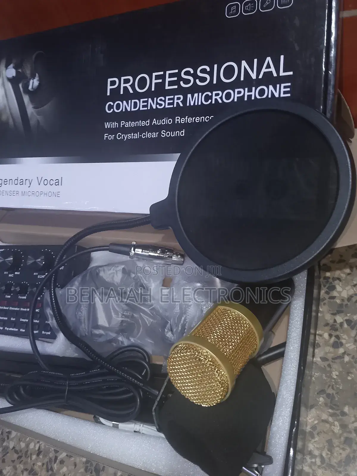 Condenser Microphone.Legendary Vocal Microphone