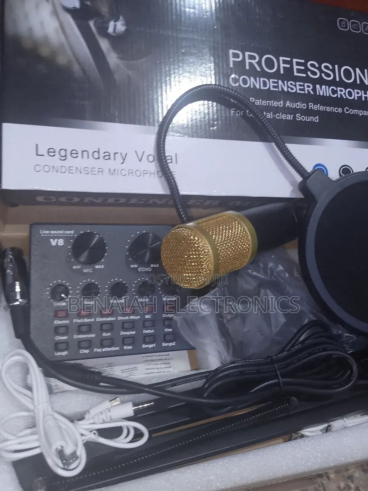 Condenser Microphone.Legendary Vocal Microphone