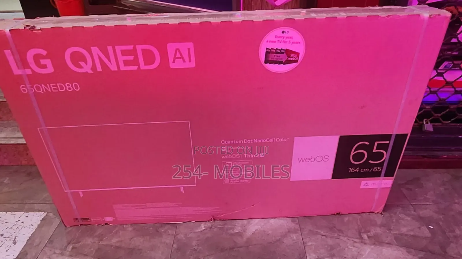 Lg 65 Inch Class Qned80t Series Qned Tv With Webos 24
