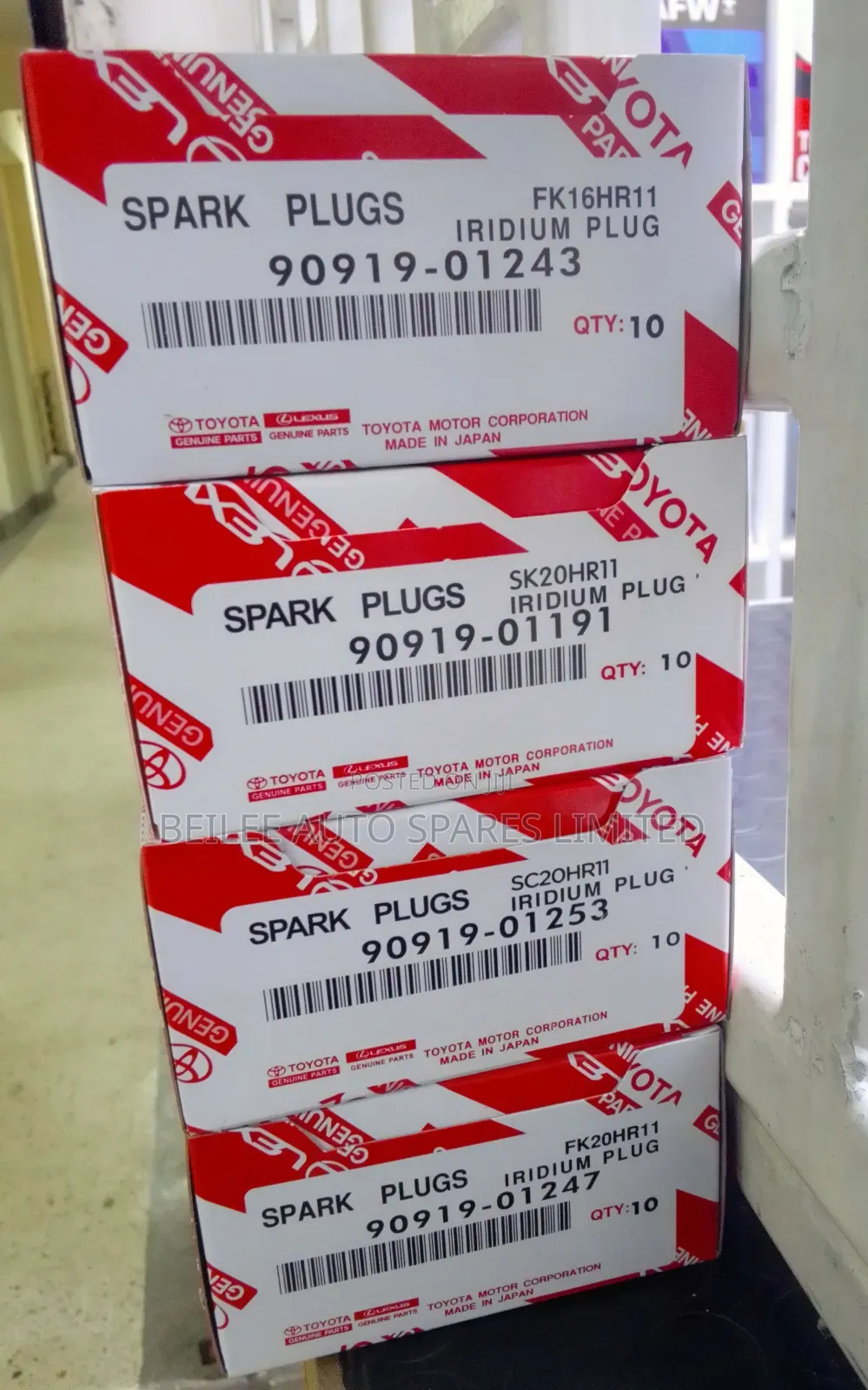 Spark Plugs 10 Pieces Denso