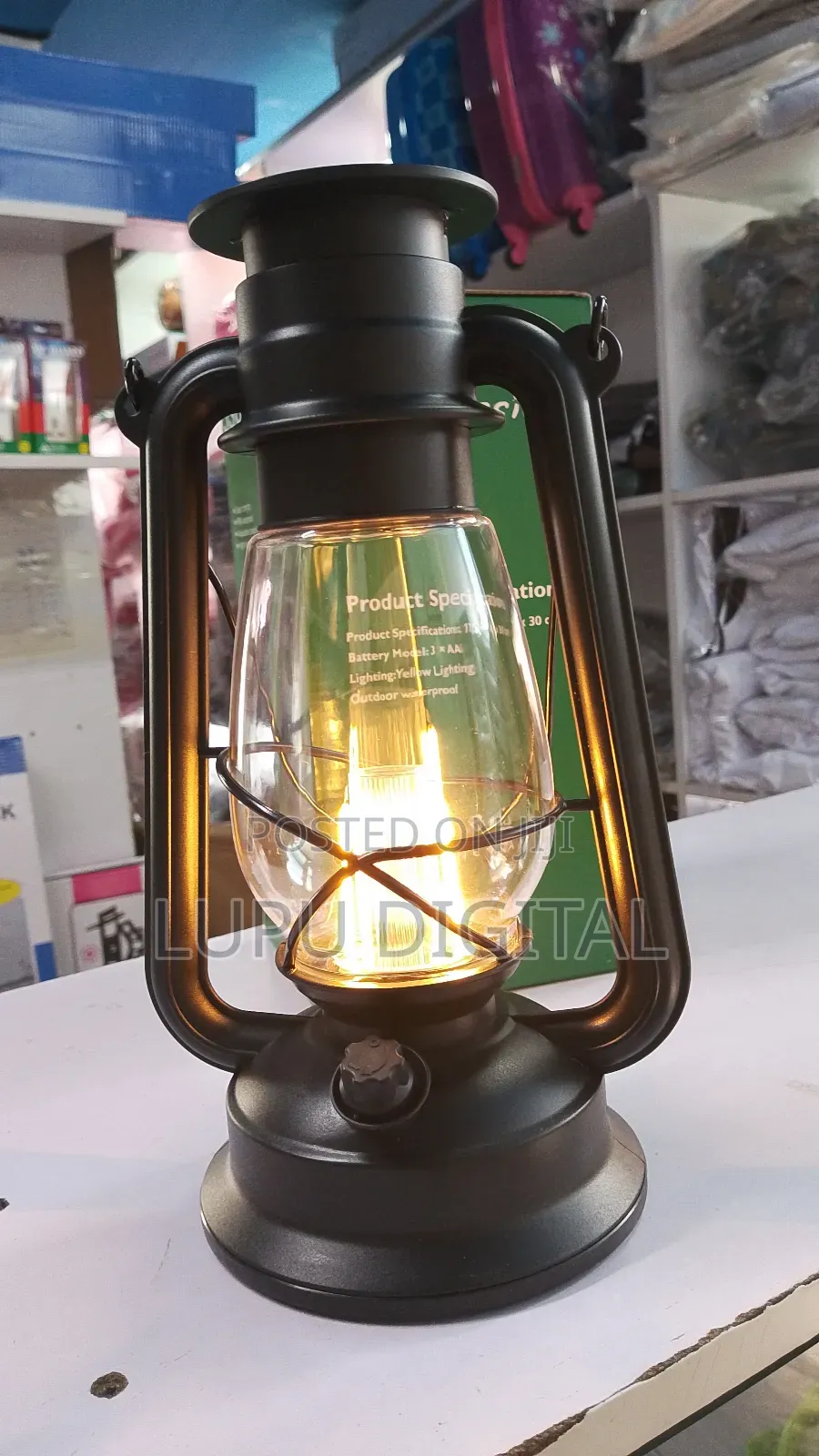 Solar Energy Plus Charging Lantern Lamp