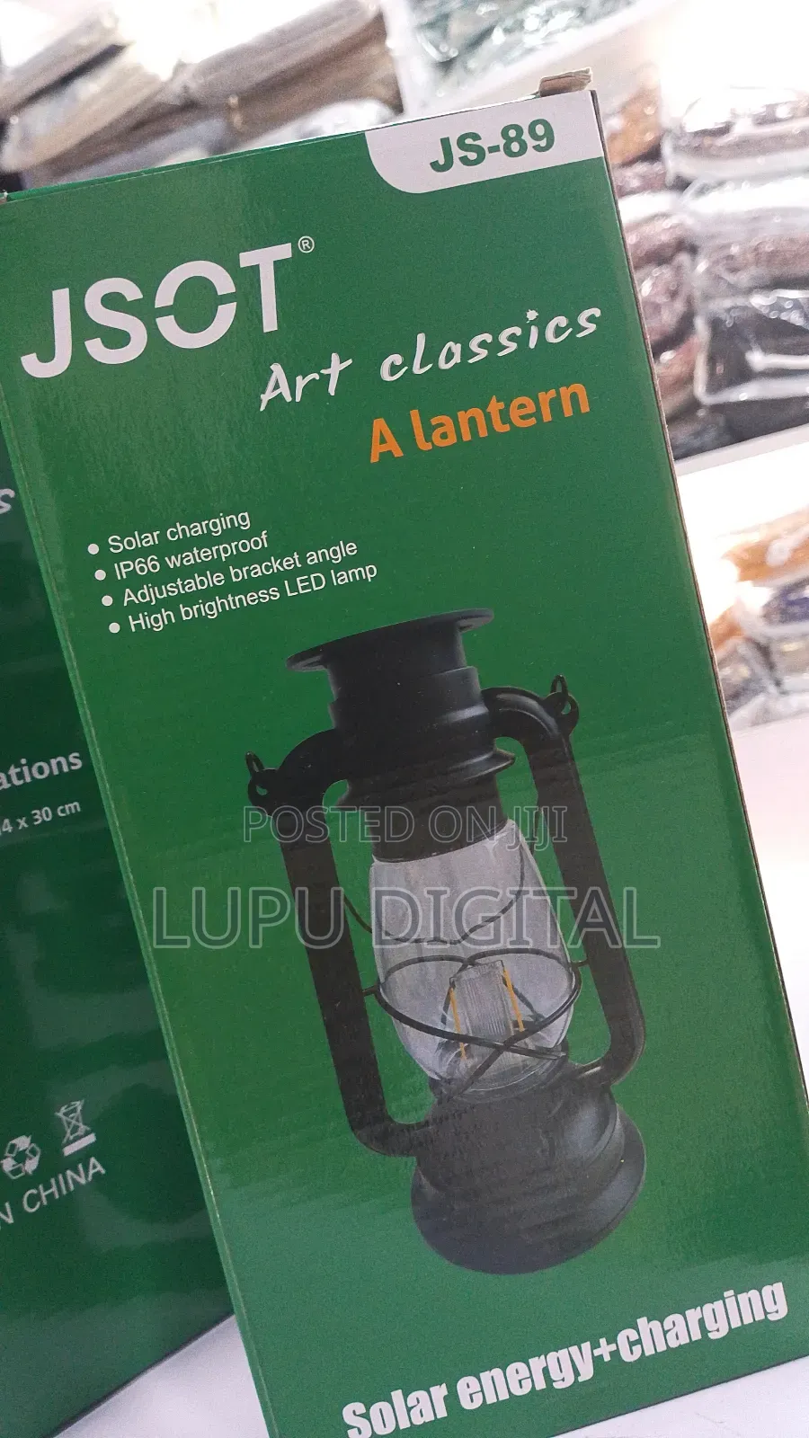 Solar Energy Plus Charging Lantern Lamp